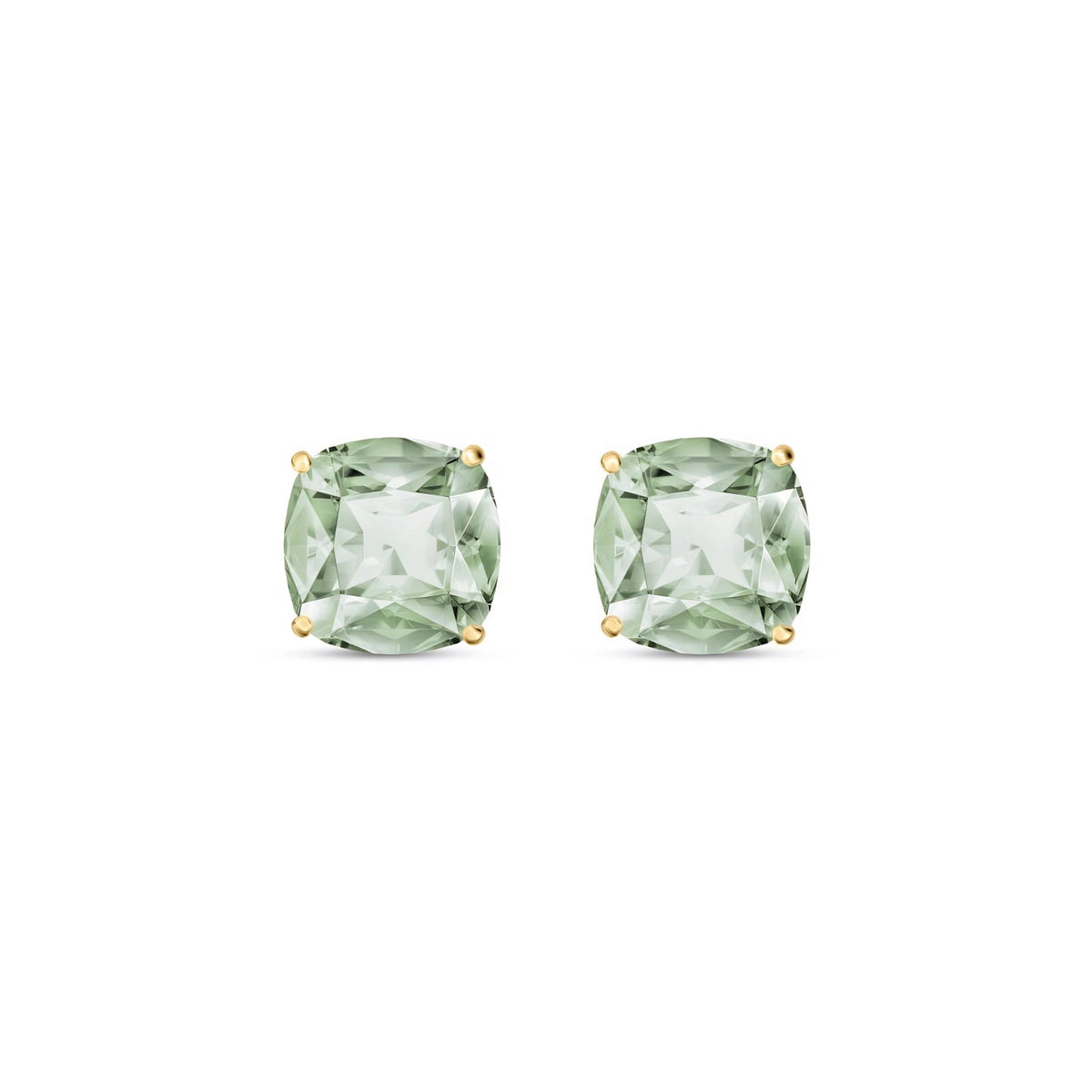 Yellow Gold Green Amethyst — Mariagiuditta