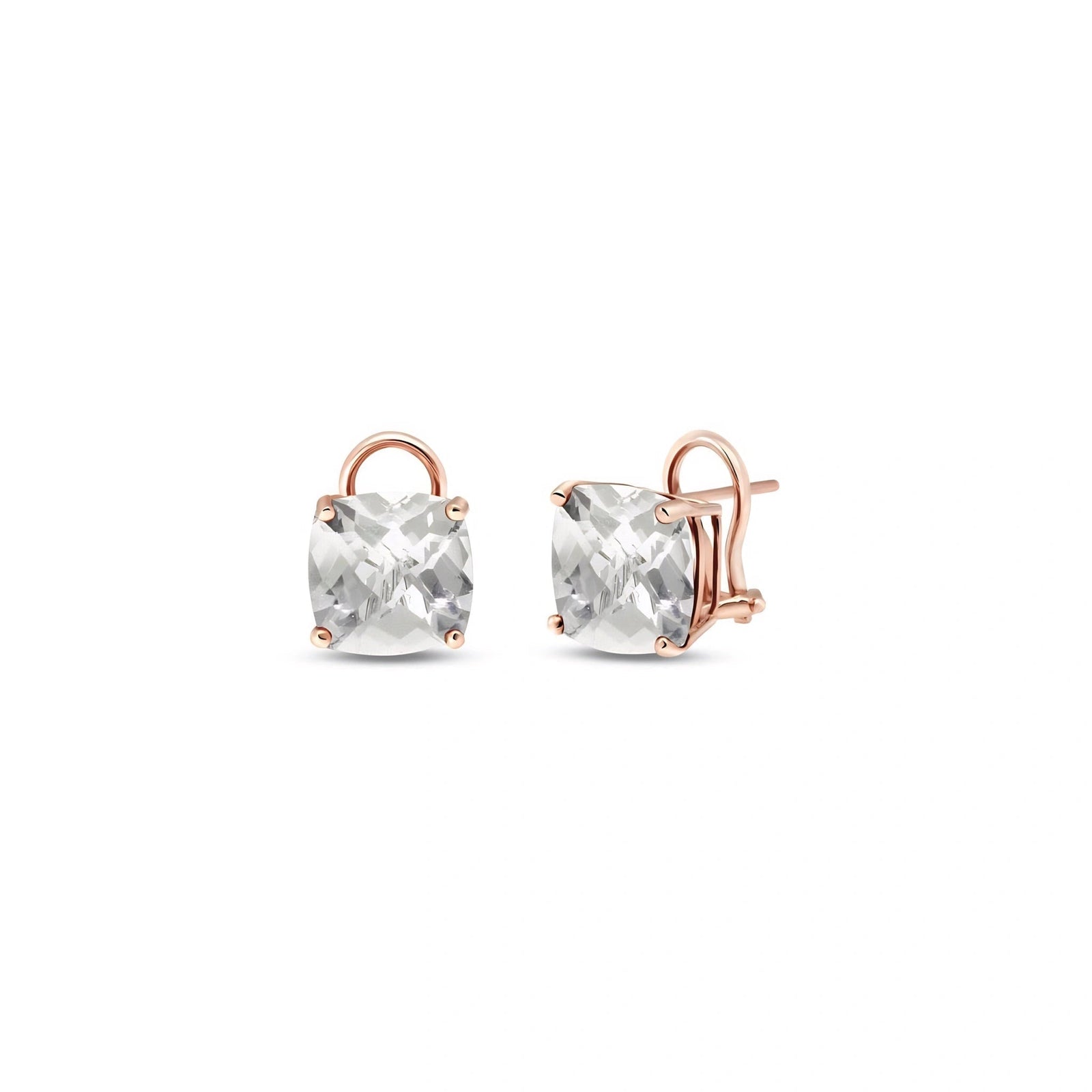 Rose Gold White Topaz — Mariagiuditta