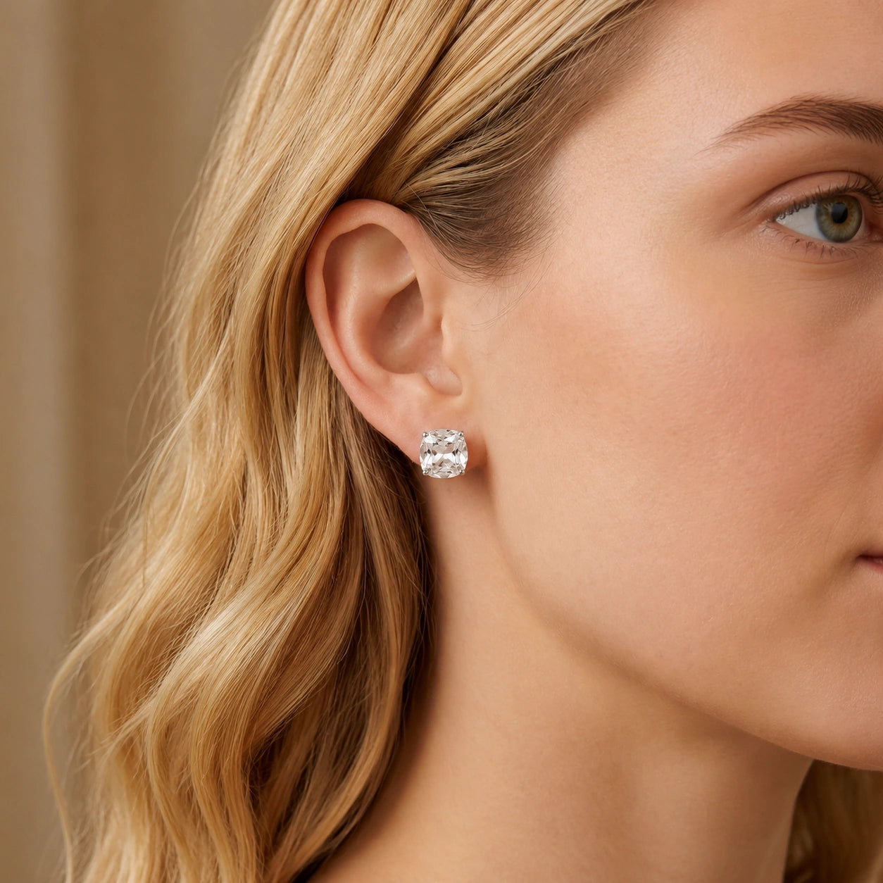 White Gold White Topaz — Mariagiuditta