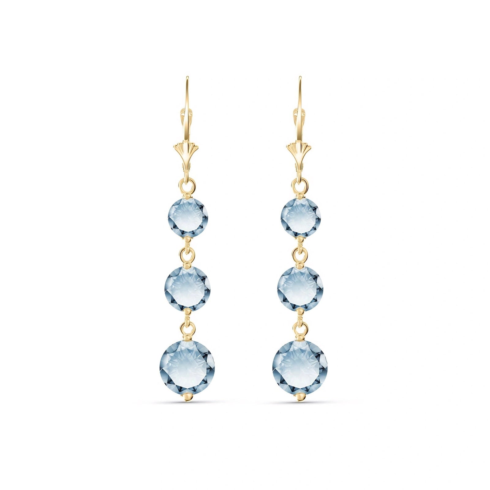 Yellow Gold Aquamarine — Mariagiulia