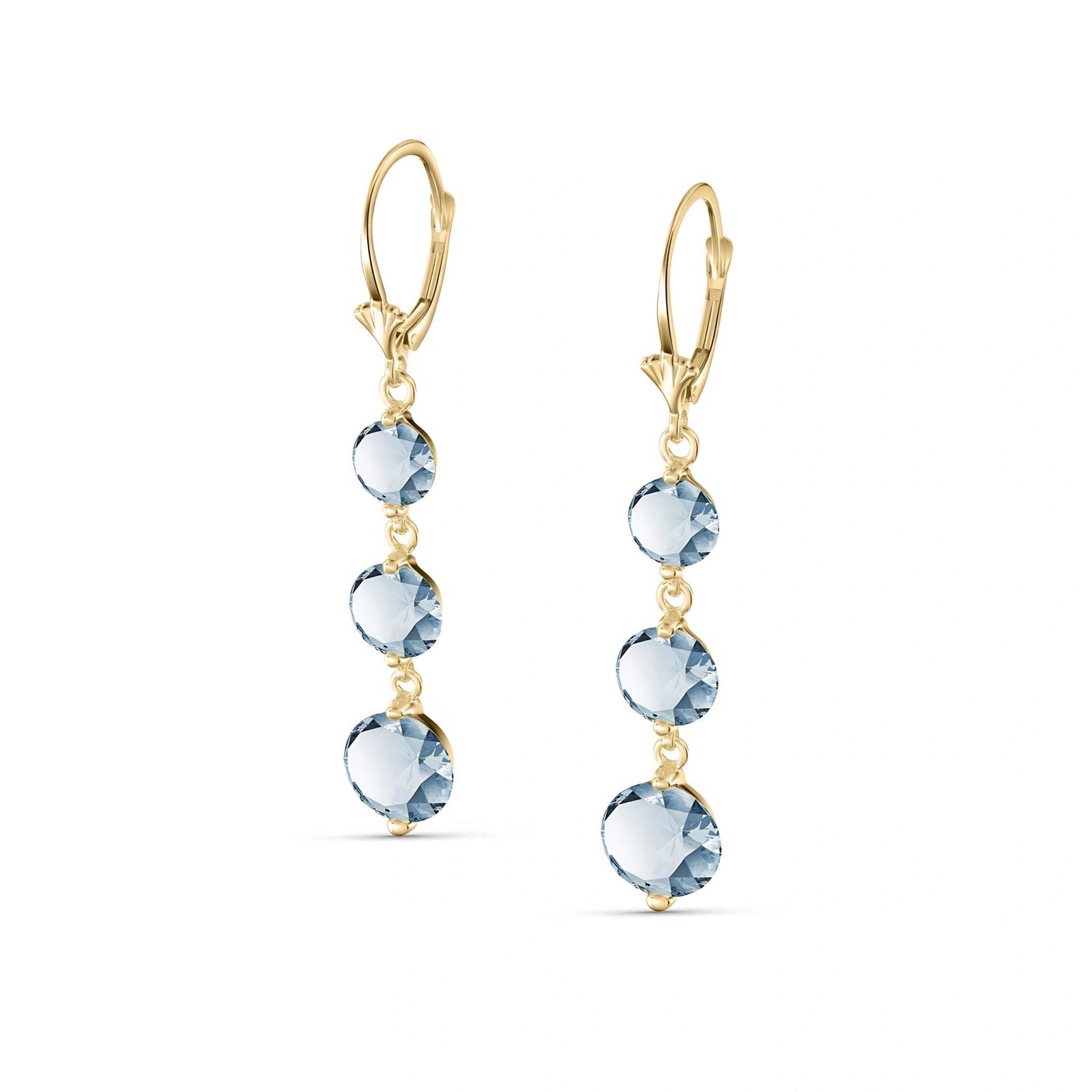 Yellow Gold Aquamarine — Mariagiulia