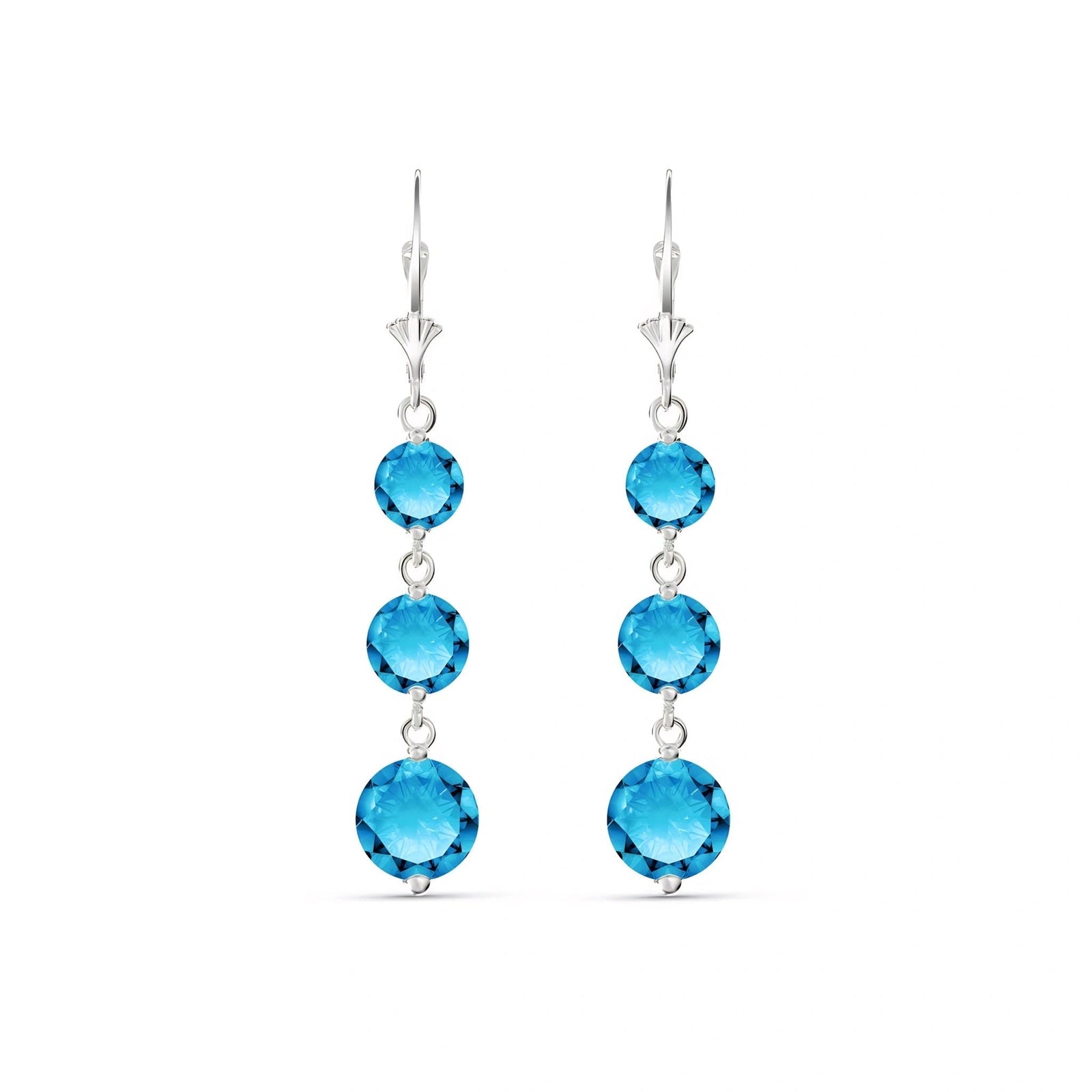White Gold Blue Topaz — Mariagiulia