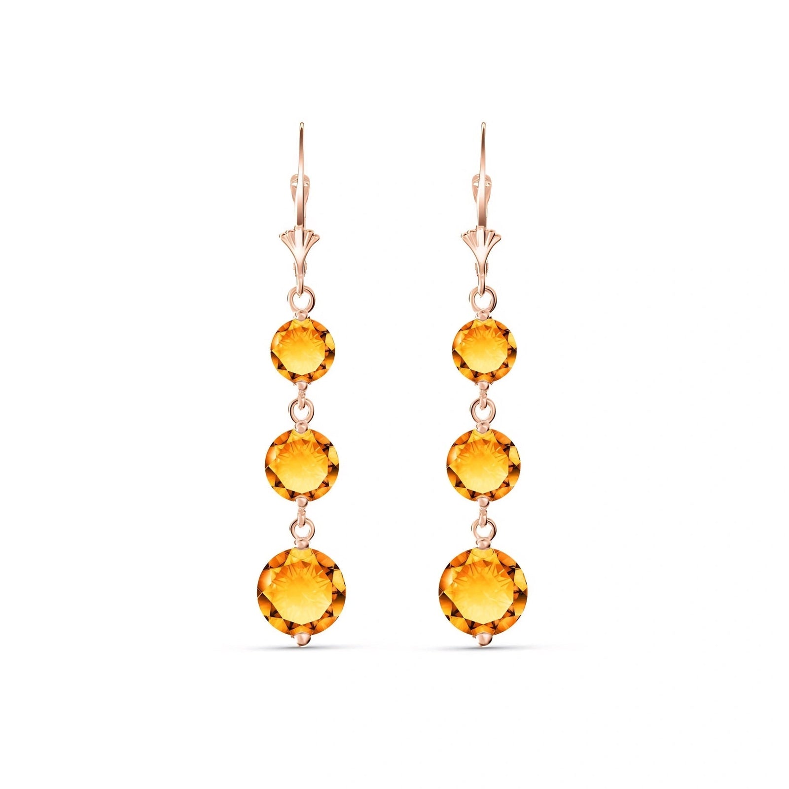 Rose Gold Citrine — Mariagiulia