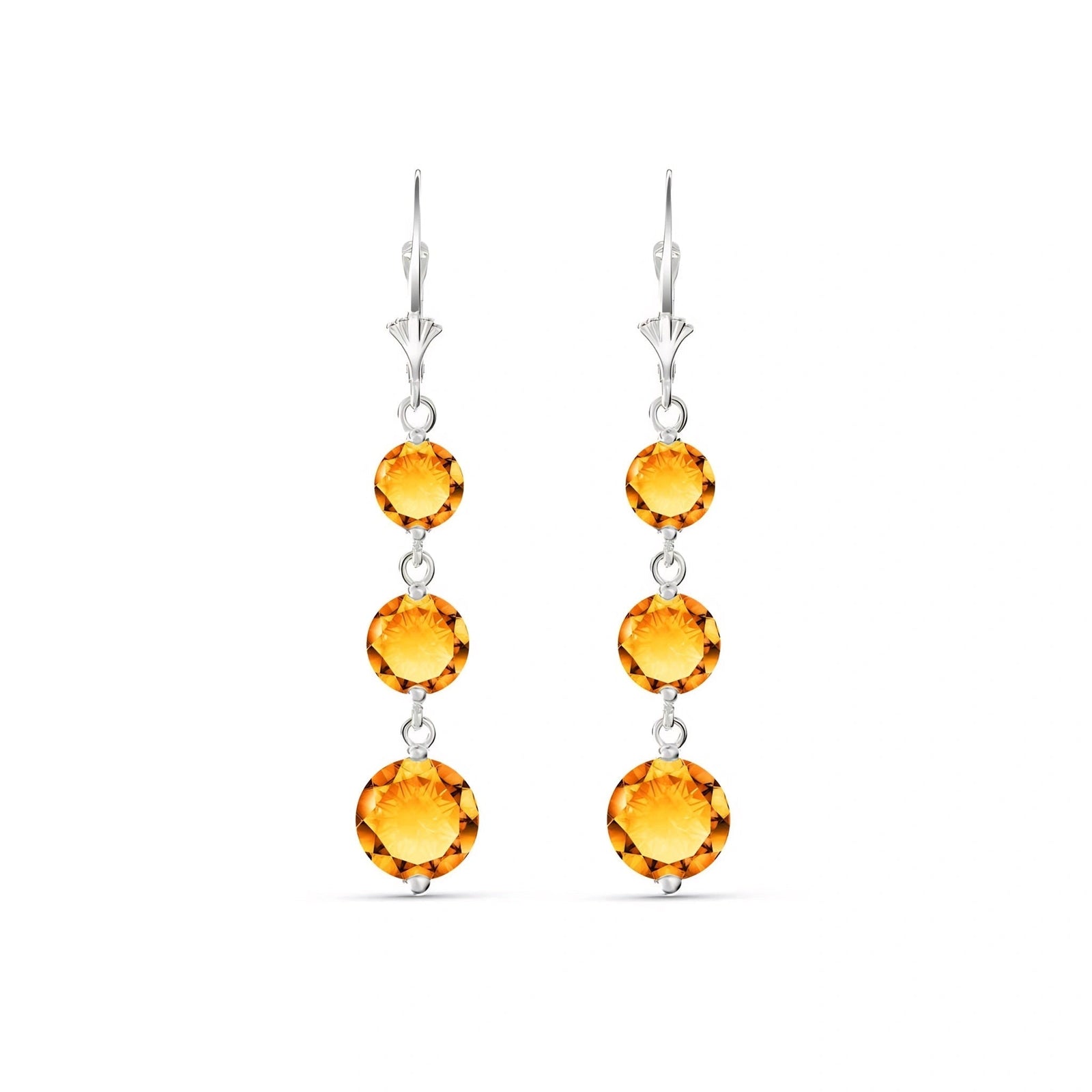 White Gold Citrine — Mariagiulia