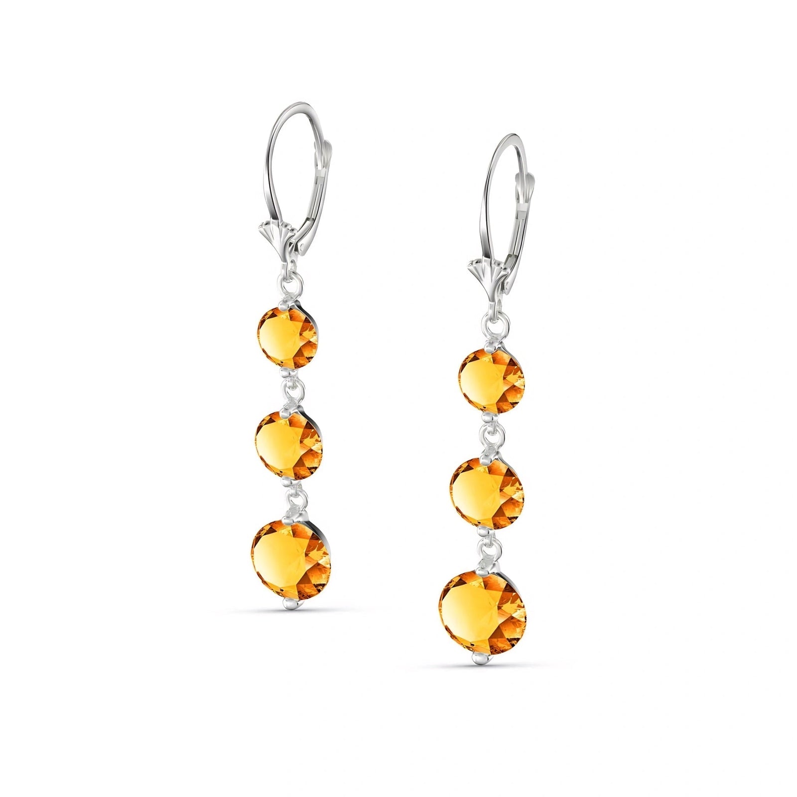 White Gold Citrine — Mariagiulia