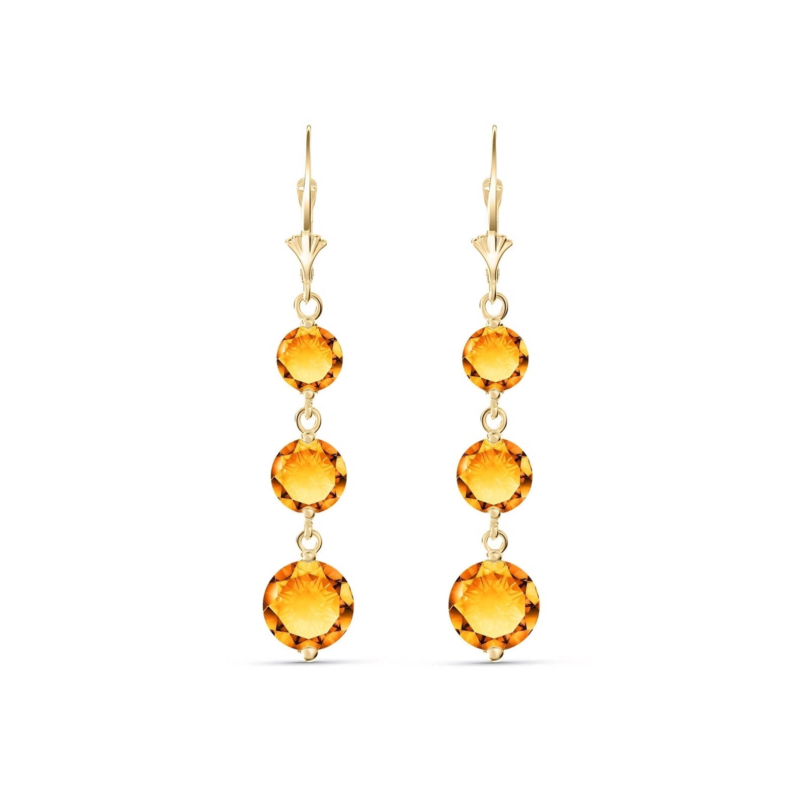 Yellow Gold Citrine — Mariagiulia