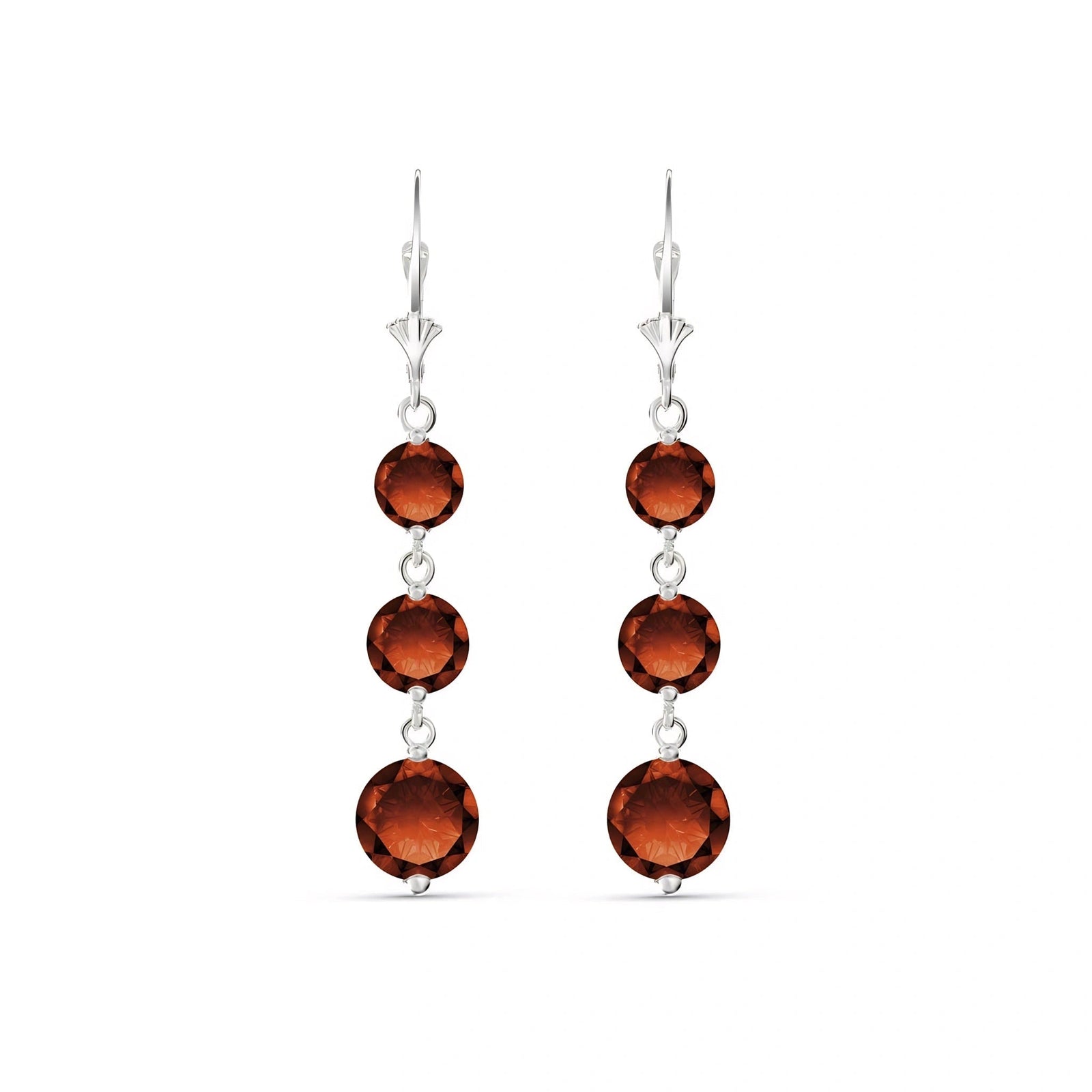 White Gold Garnet — Mariagiulia