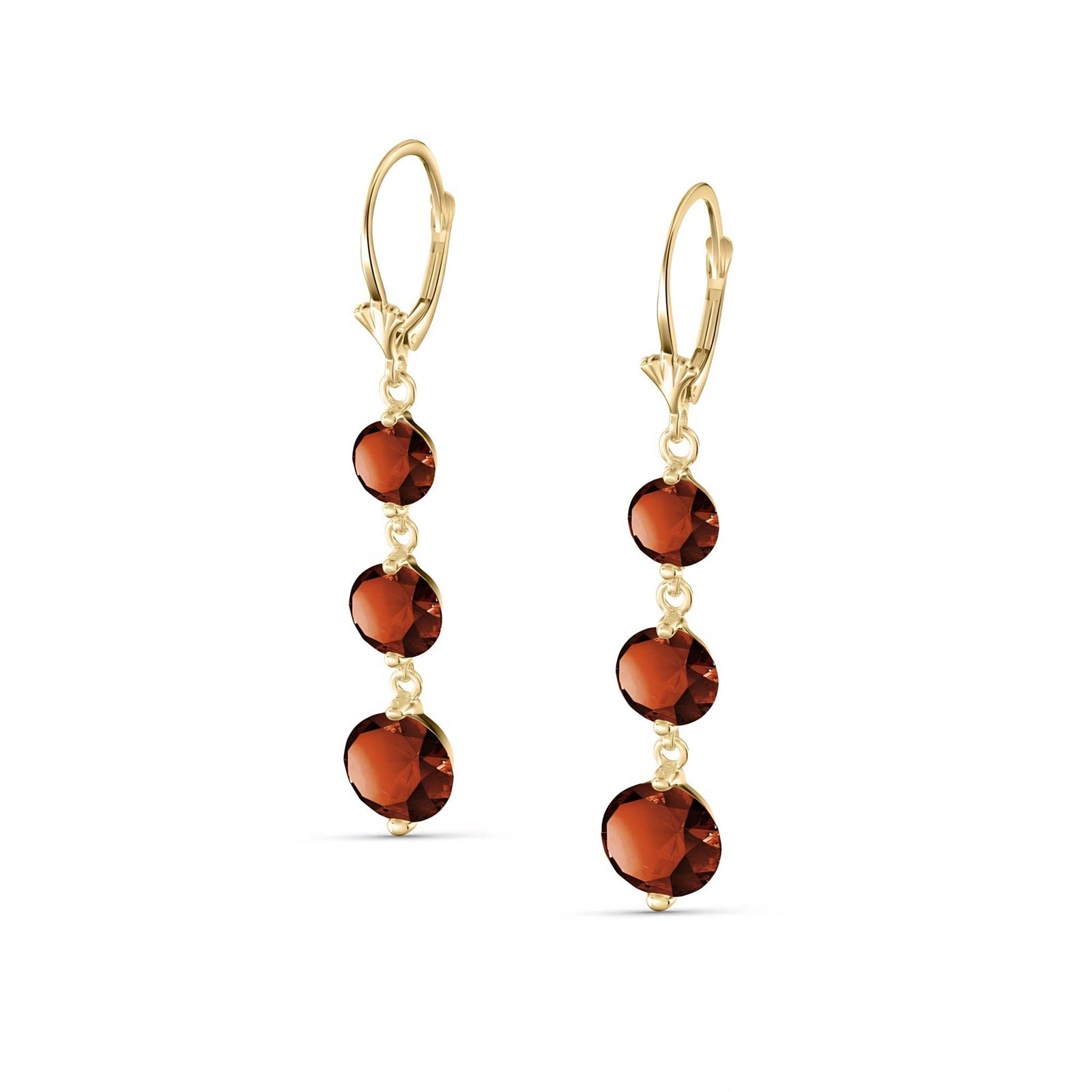 Yellow Gold Garnet — Mariagiulia
