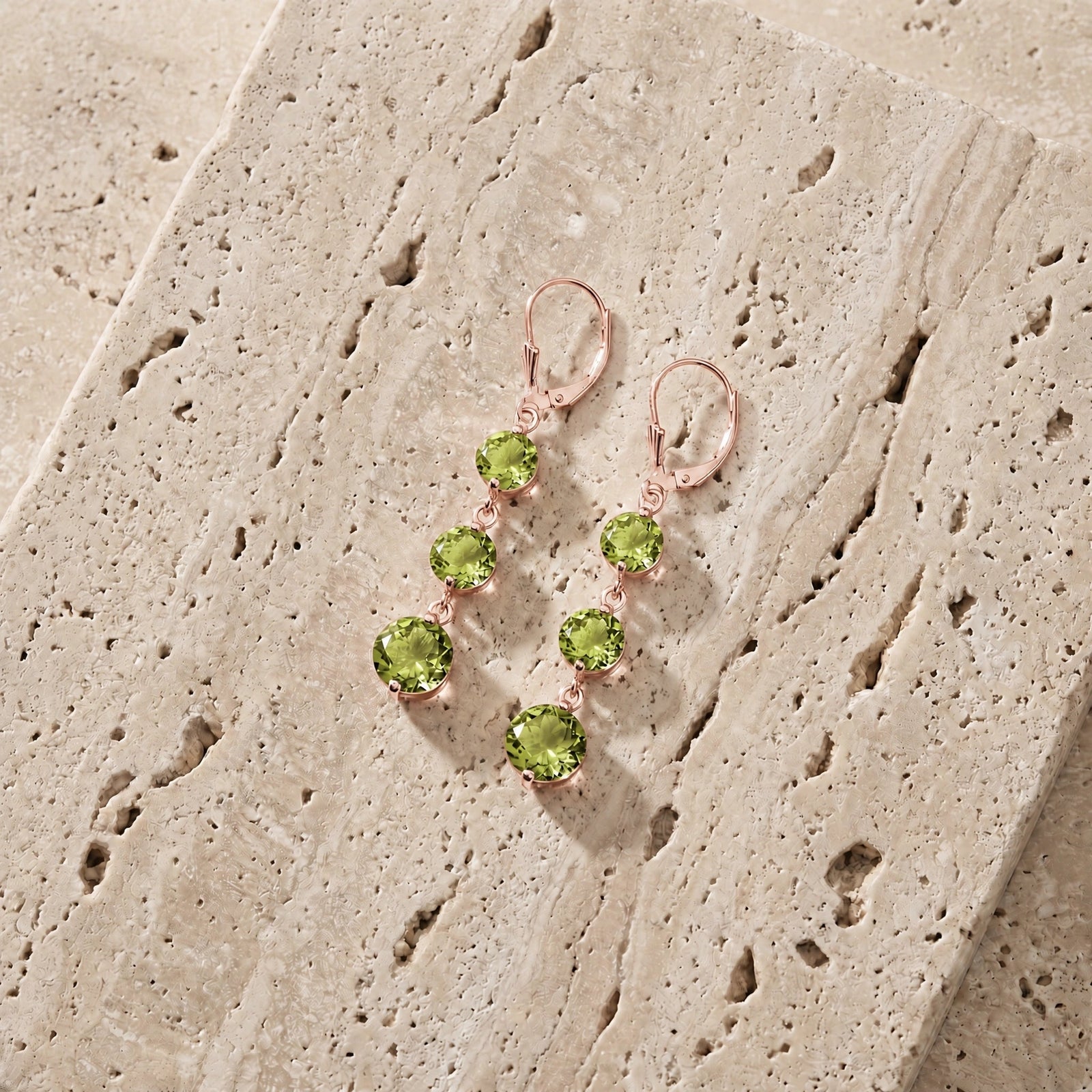 Rose Gold Peridot — Mariagiulia