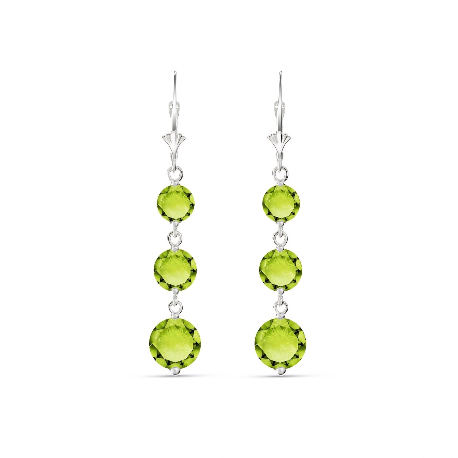 White Gold Peridot — Mariagiulia