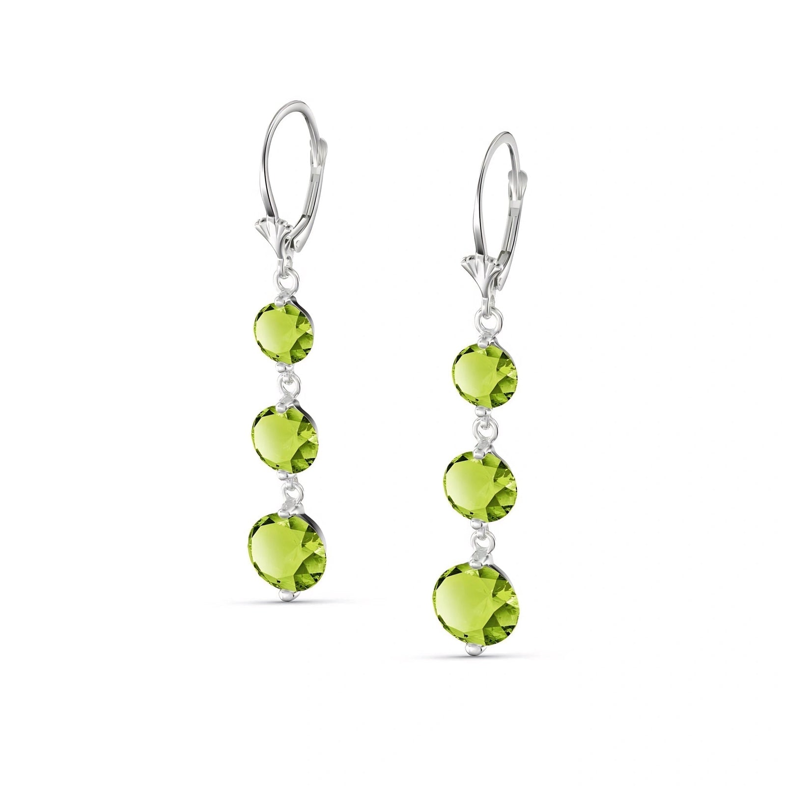 White Gold Peridot — Mariagiulia