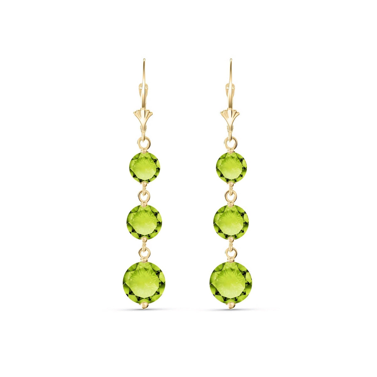 Yellow Gold Peridot — Mariagiulia