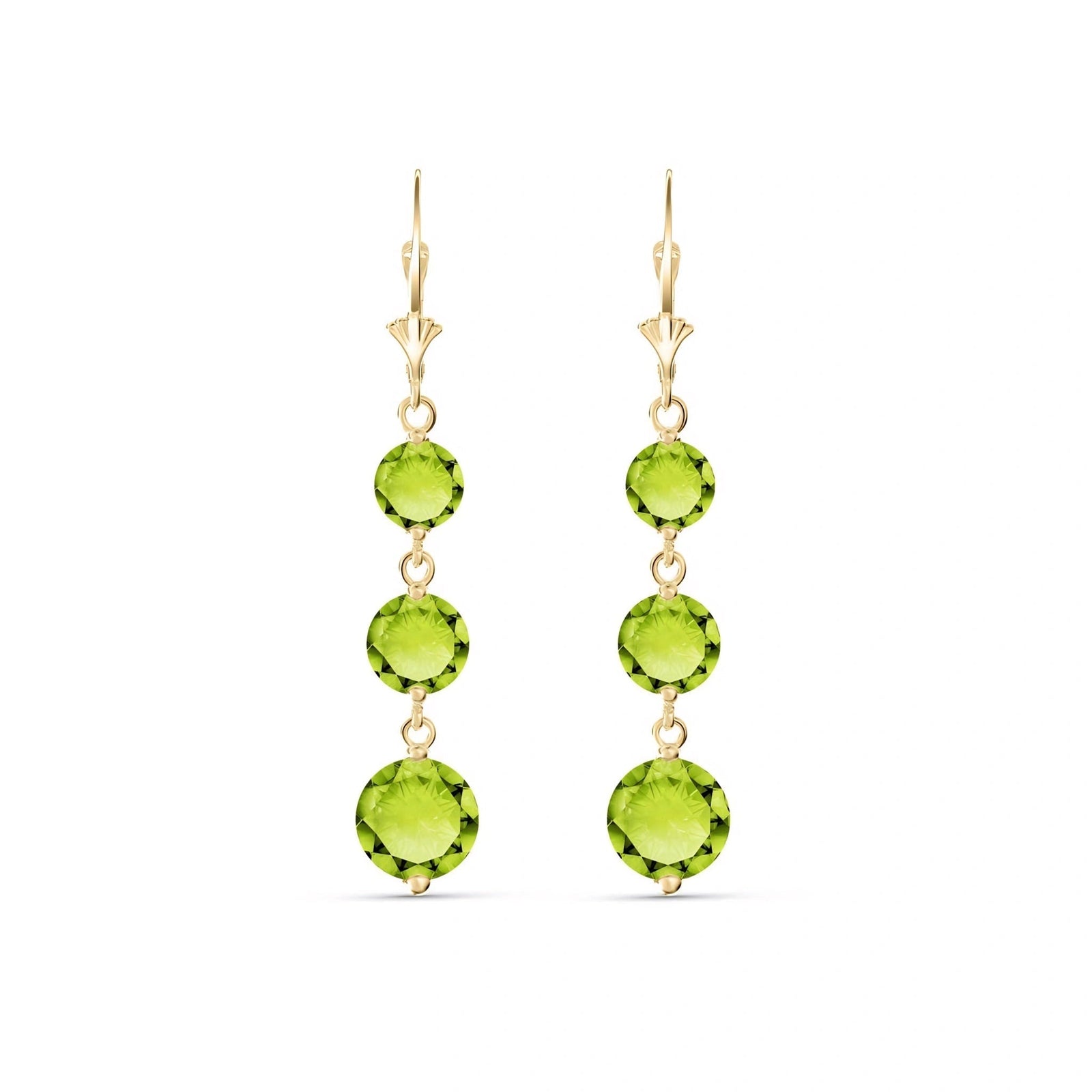Yellow Gold Peridot — Mariagiulia