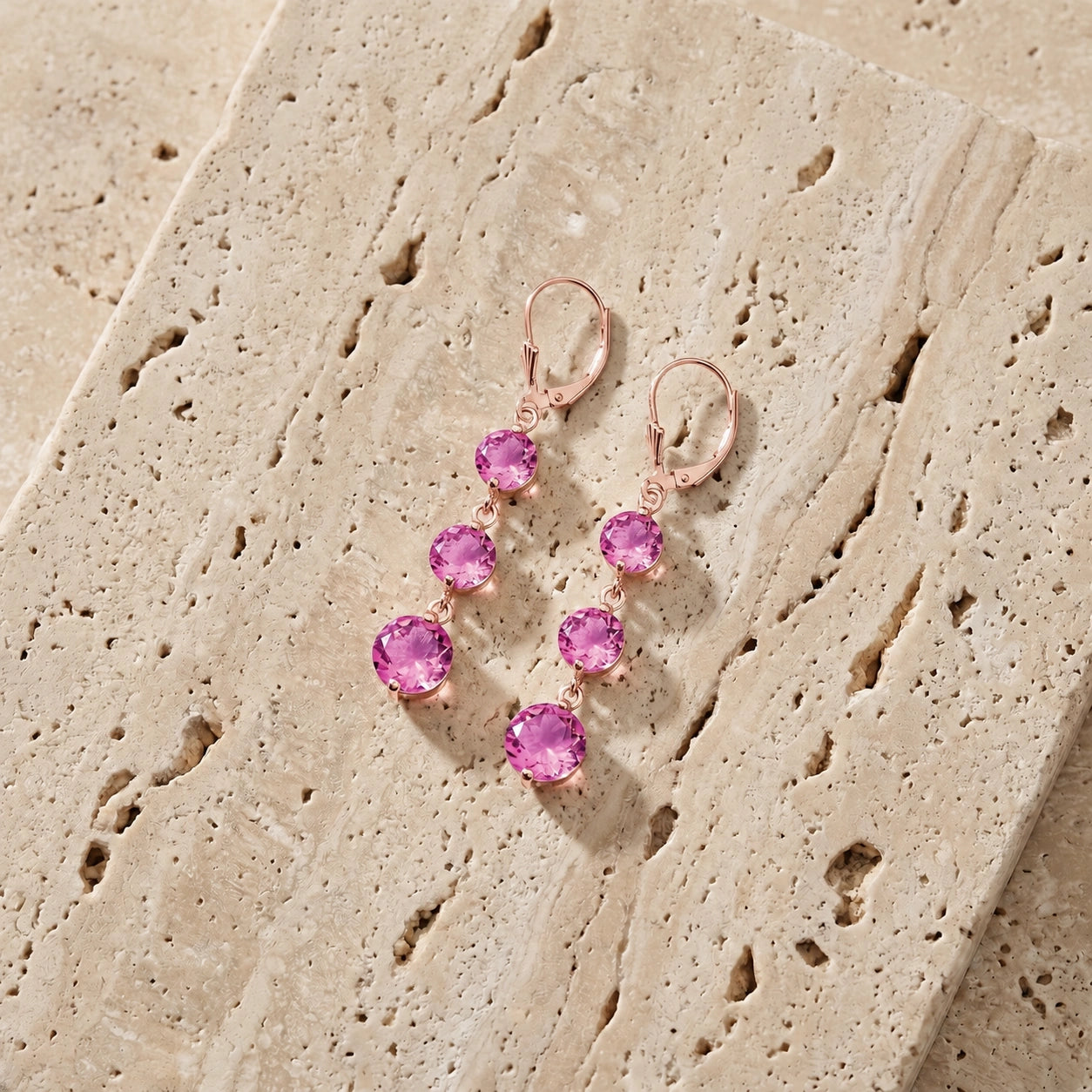 Rose Gold Pink Topaz — Mariagiulia