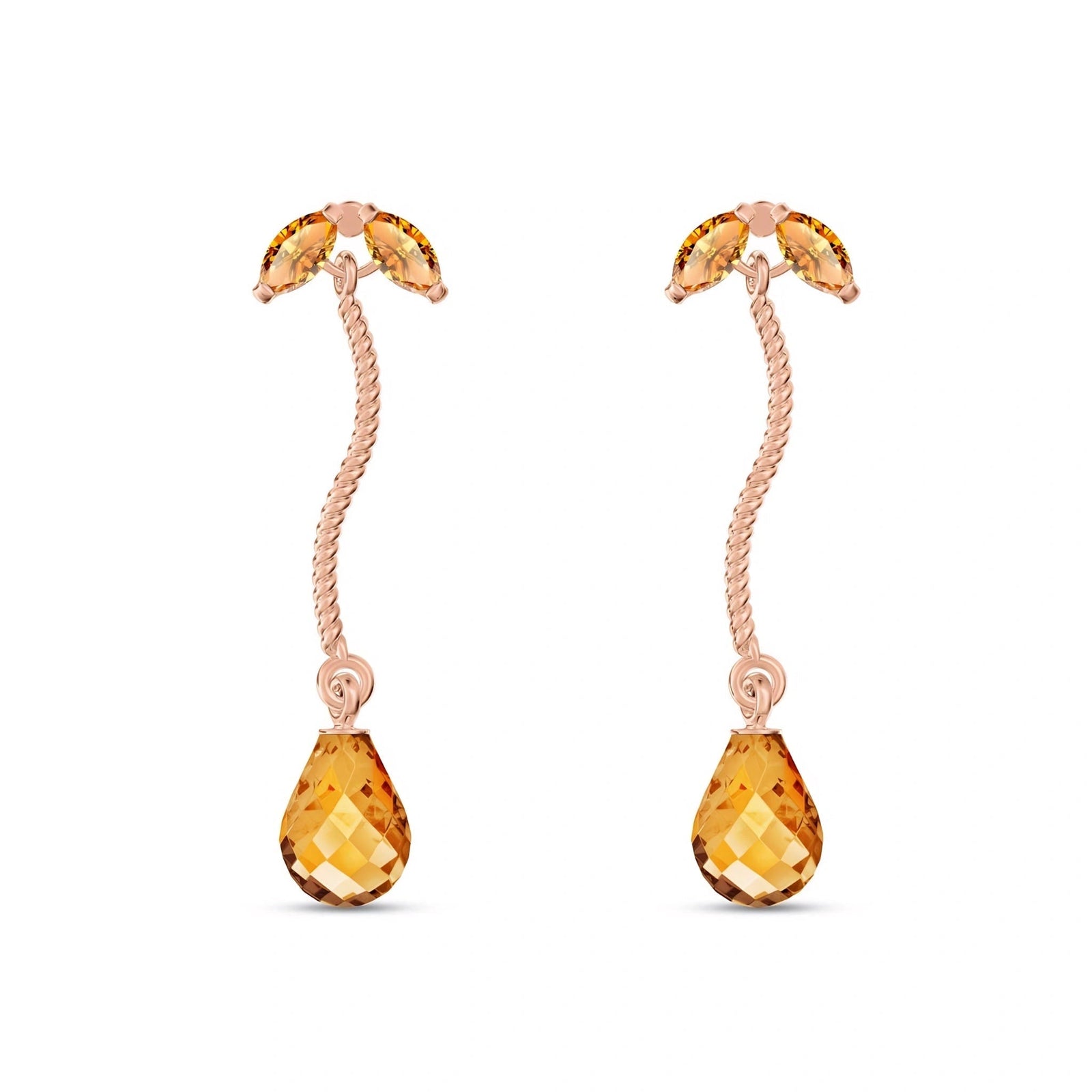 Rose Gold Citrine — Mariagiulietta