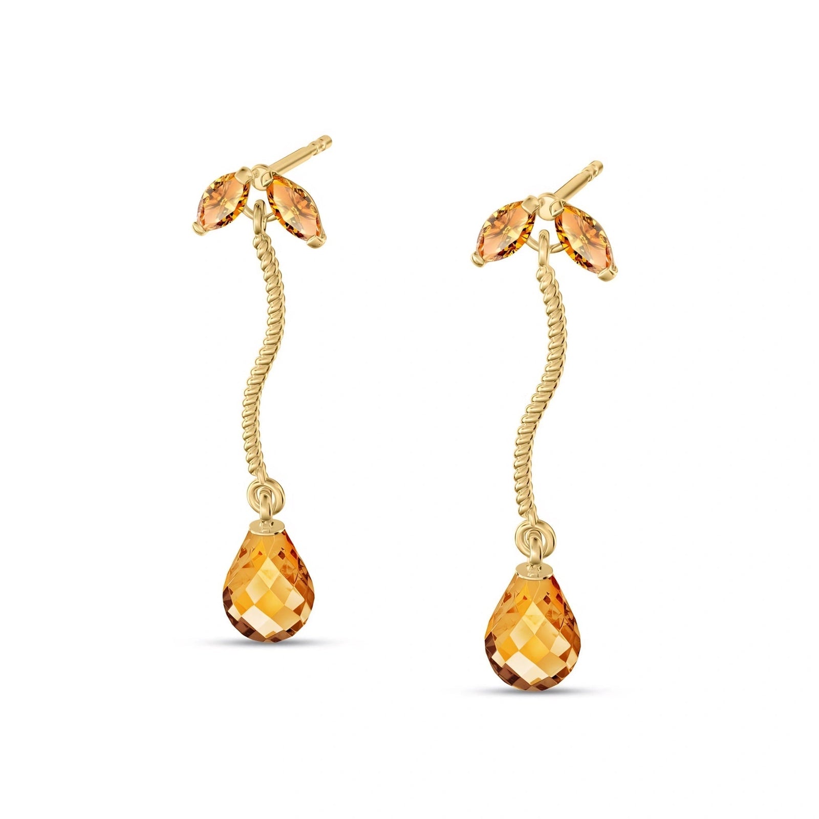 Yellow Gold Citrine — Mariagiulietta