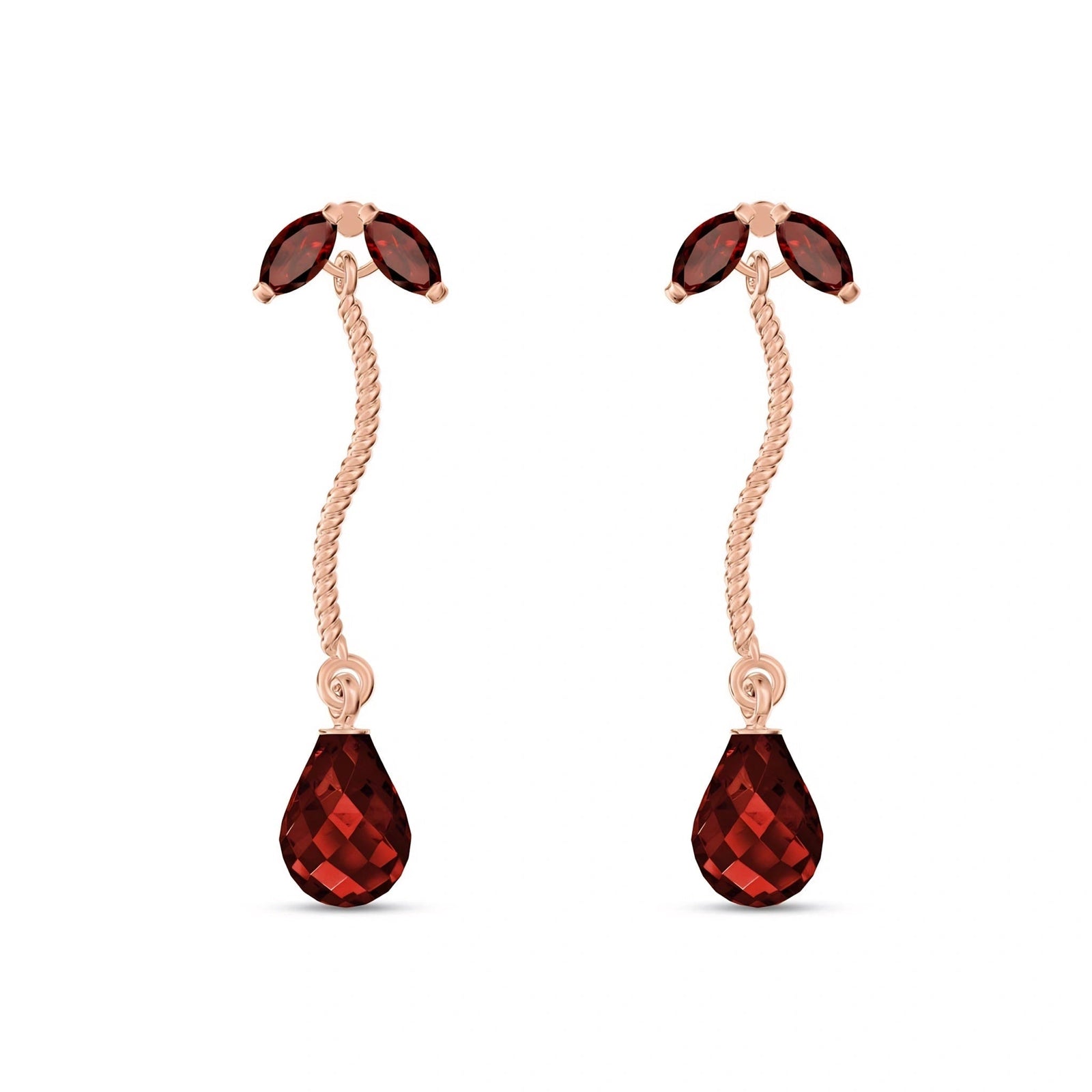 Rose Gold Garnet — Mariagiulietta