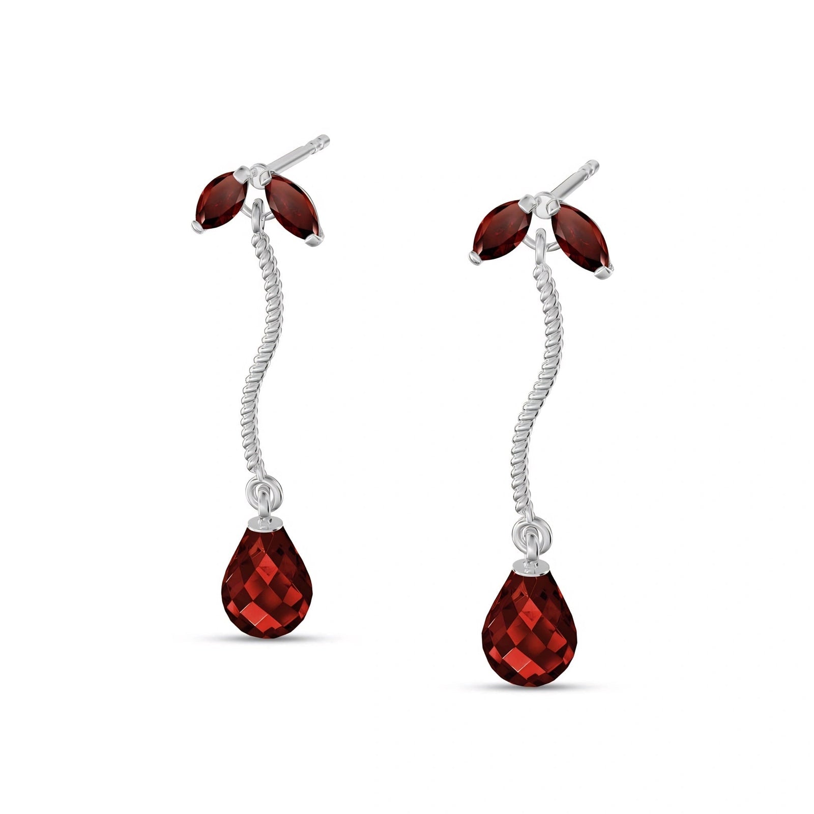 White Gold Garnet — Mariagiulietta