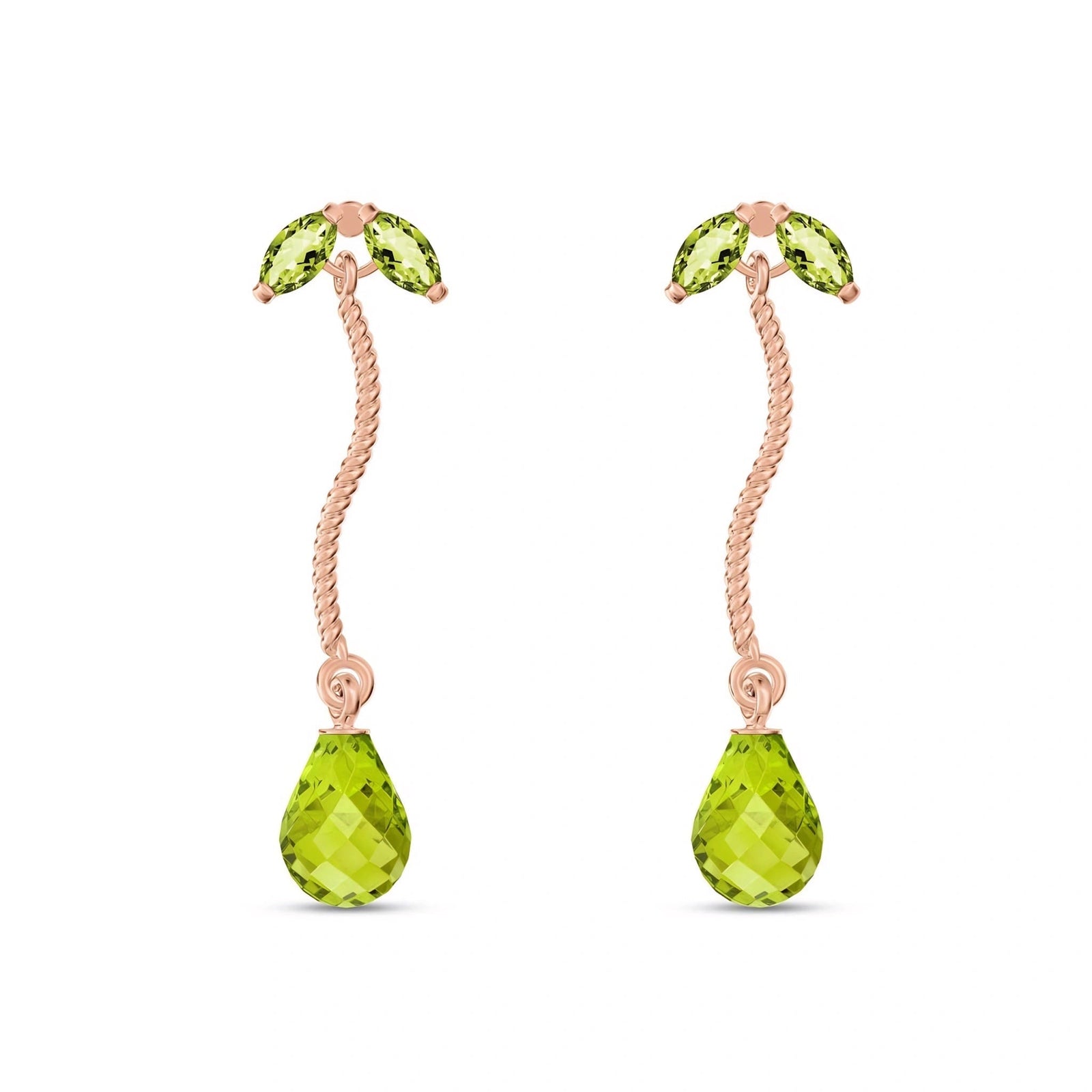 Rose Gold Peridot — Mariagiulietta