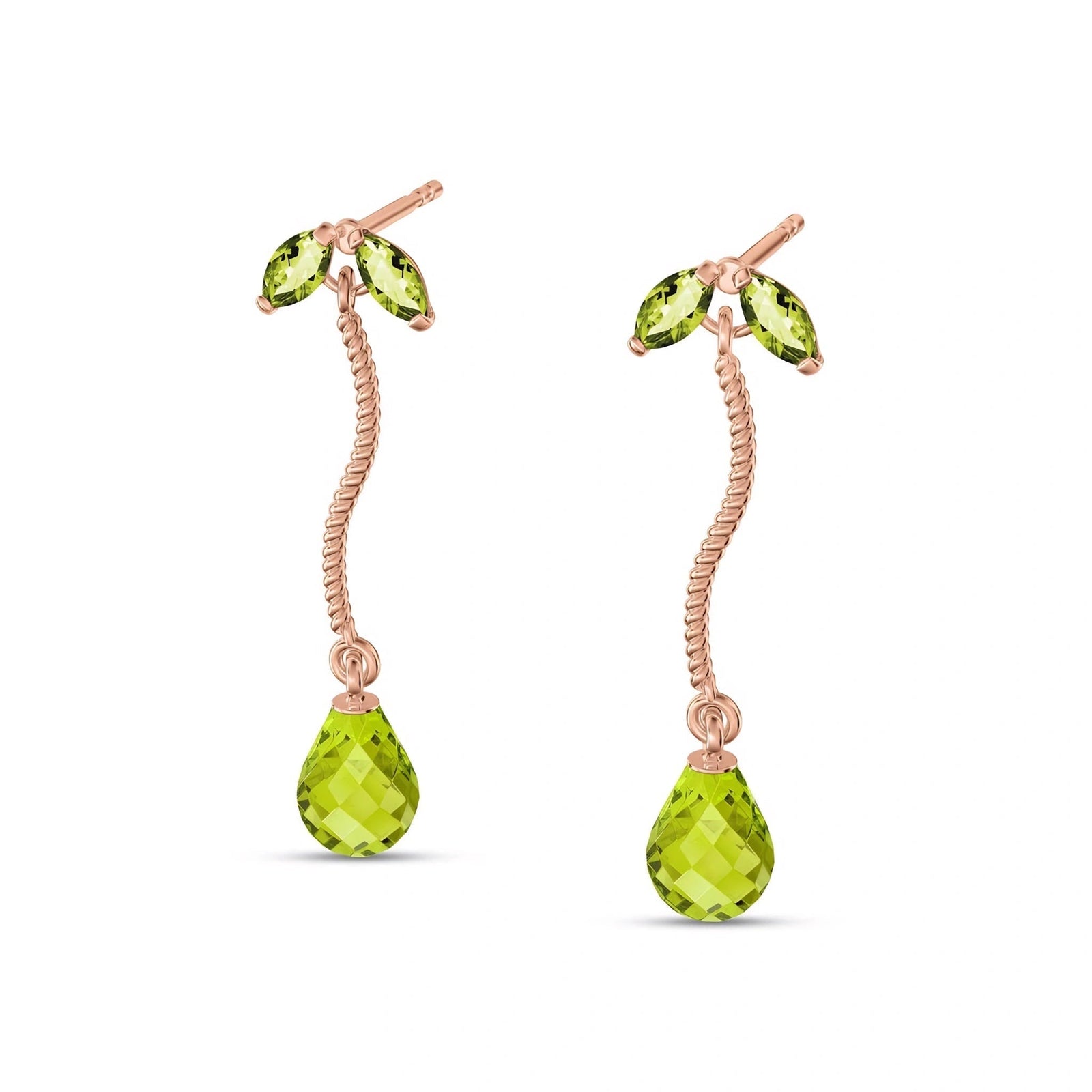Rose Gold Peridot — Mariagiulietta