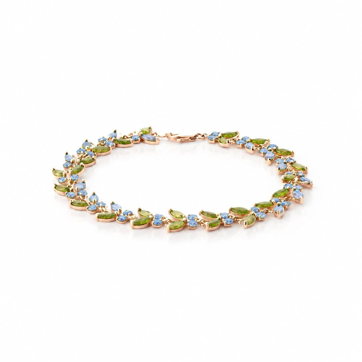 Rose Gold Celeste Bracelet Amethyst 10K — Elide