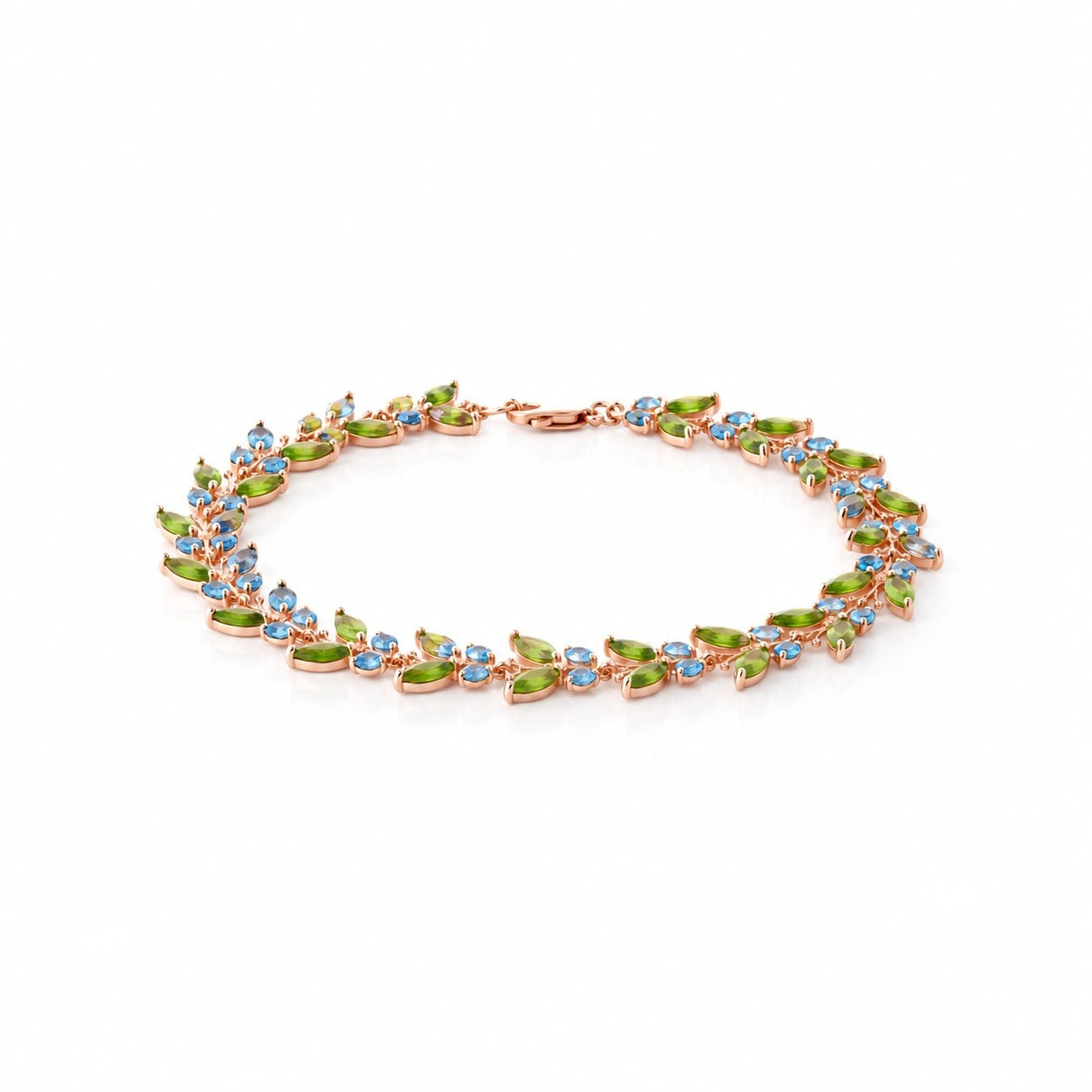 Rose Gold Celeste Bracelet Amethyst 10K — Elide