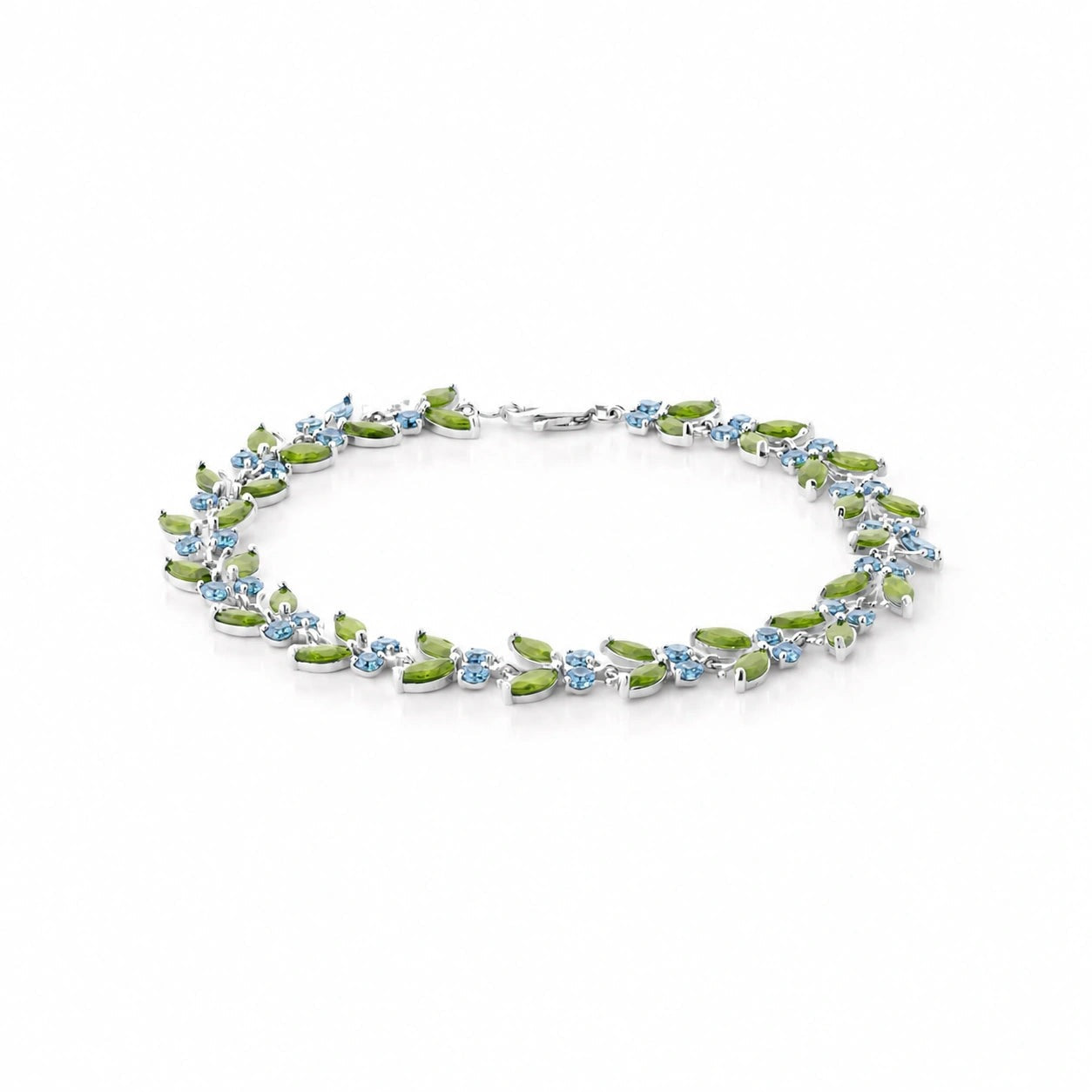 White Gold Celeste Bracelet Amethyst 10K — Elide