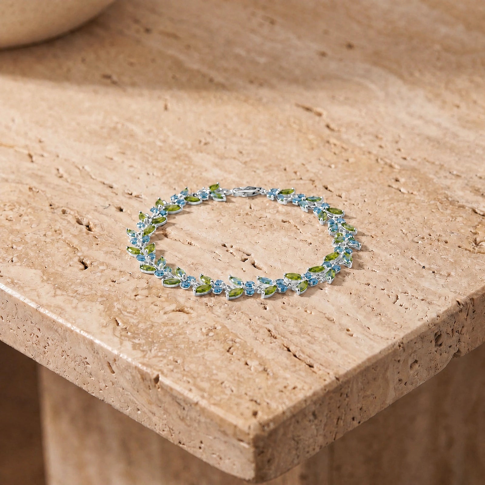 White Gold Celeste Bracelet Amethyst 10K — Elide