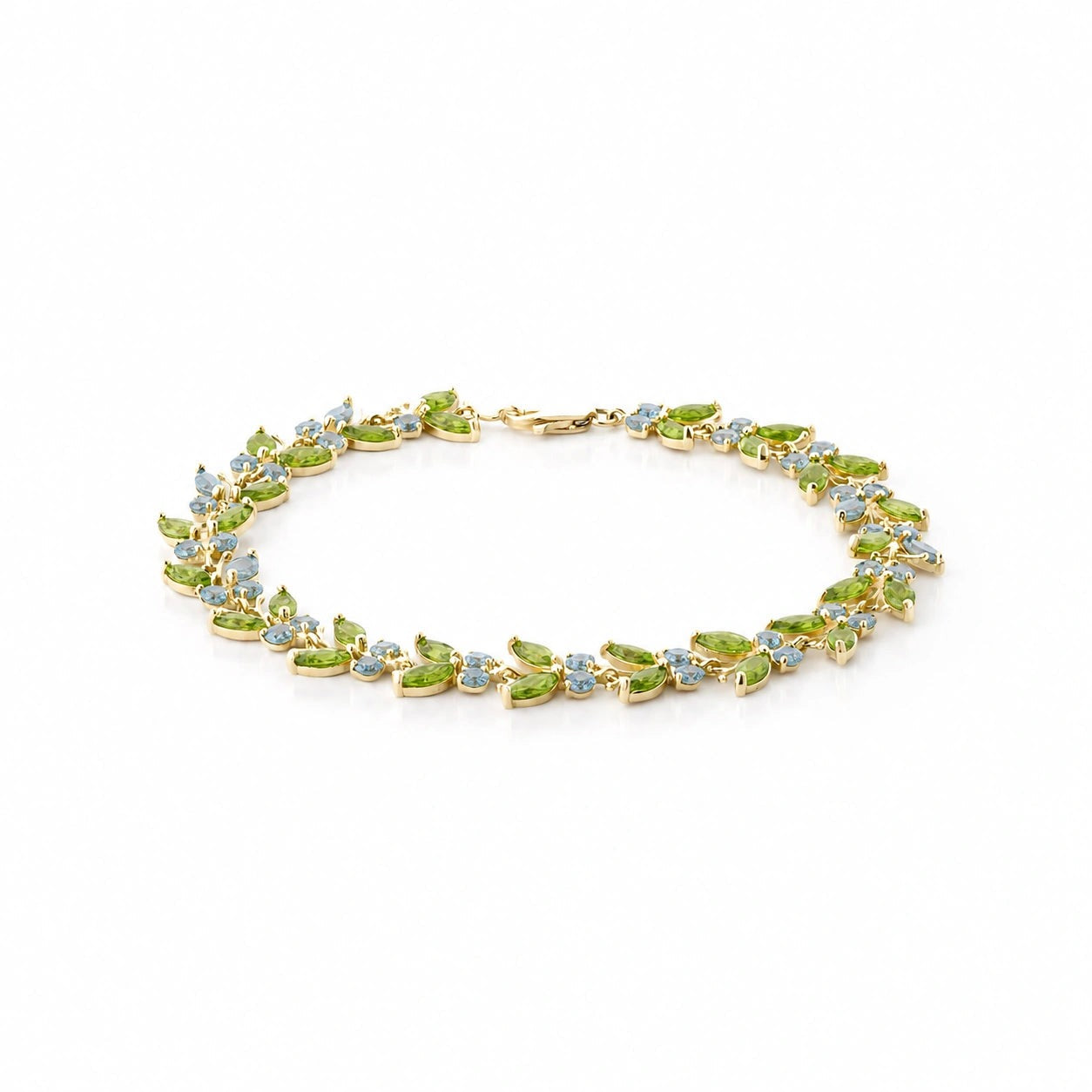 Yellow Gold Celeste Bracelet Amethyst 10K — Elide