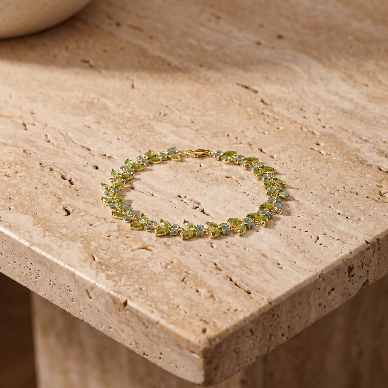 Yellow Gold Celeste Bracelet Amethyst 10K — Elide