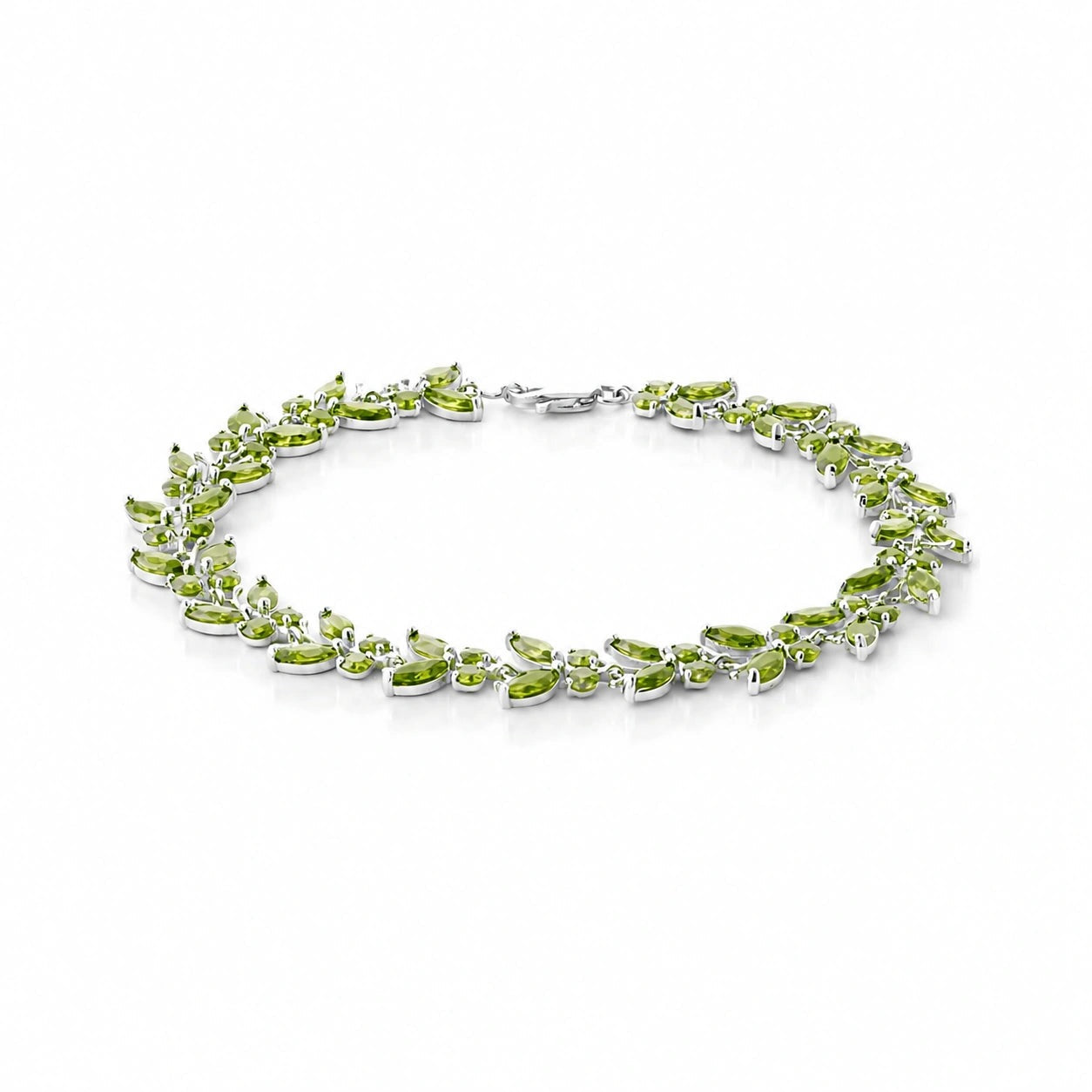 White Gold Celeste Bracelet Citrine 10K — Elide