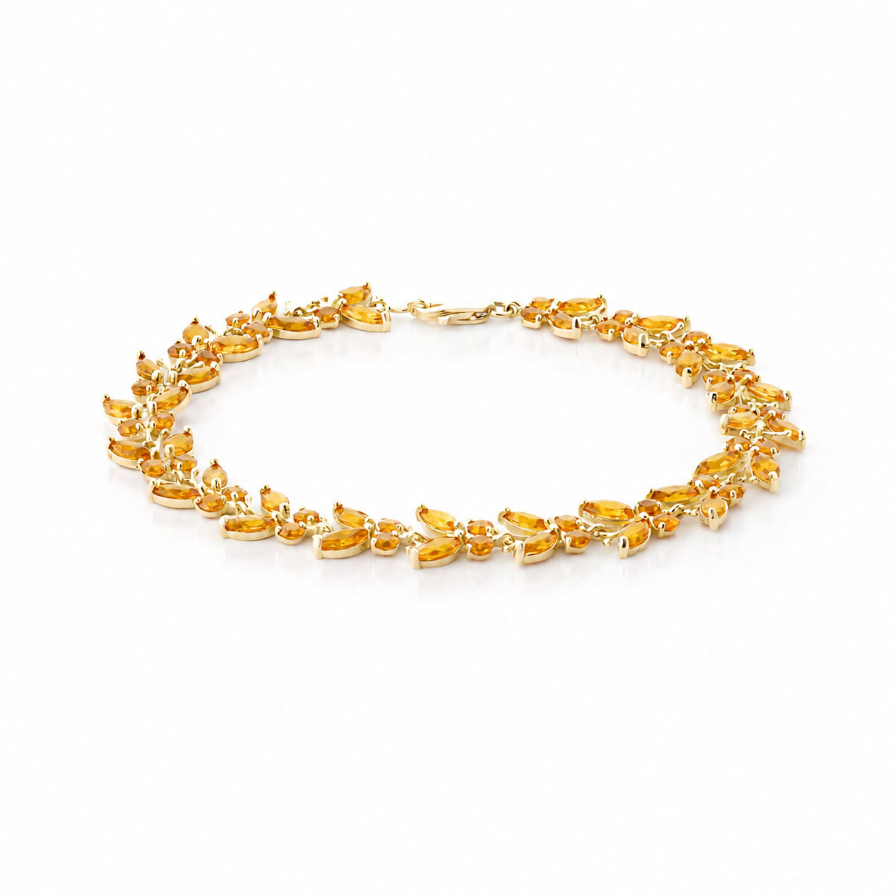 Yellow Gold Celeste Bracelet Citrine 10K — Elide