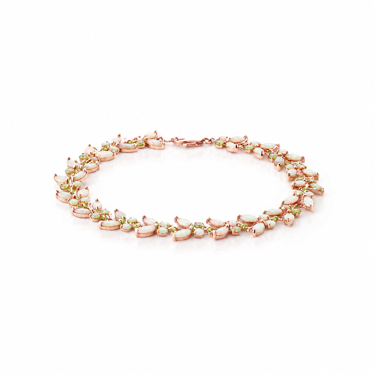 Rose Gold Celeste Bracelet Opal 10K — Elide