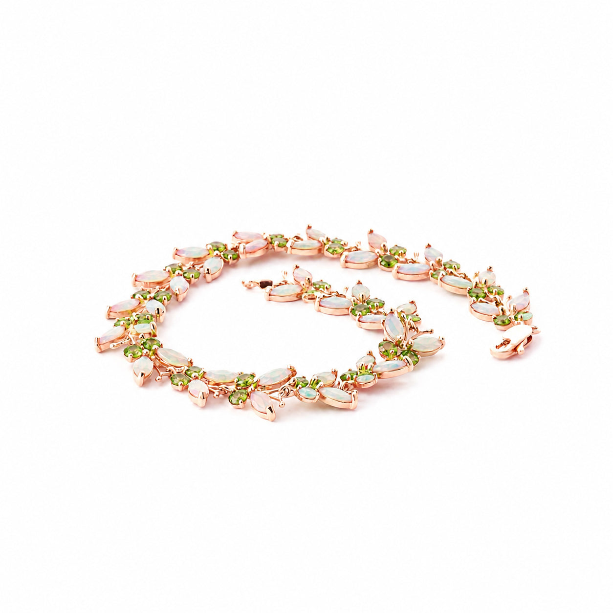 Rose Gold Celeste Bracelet Opal 10K — Elide