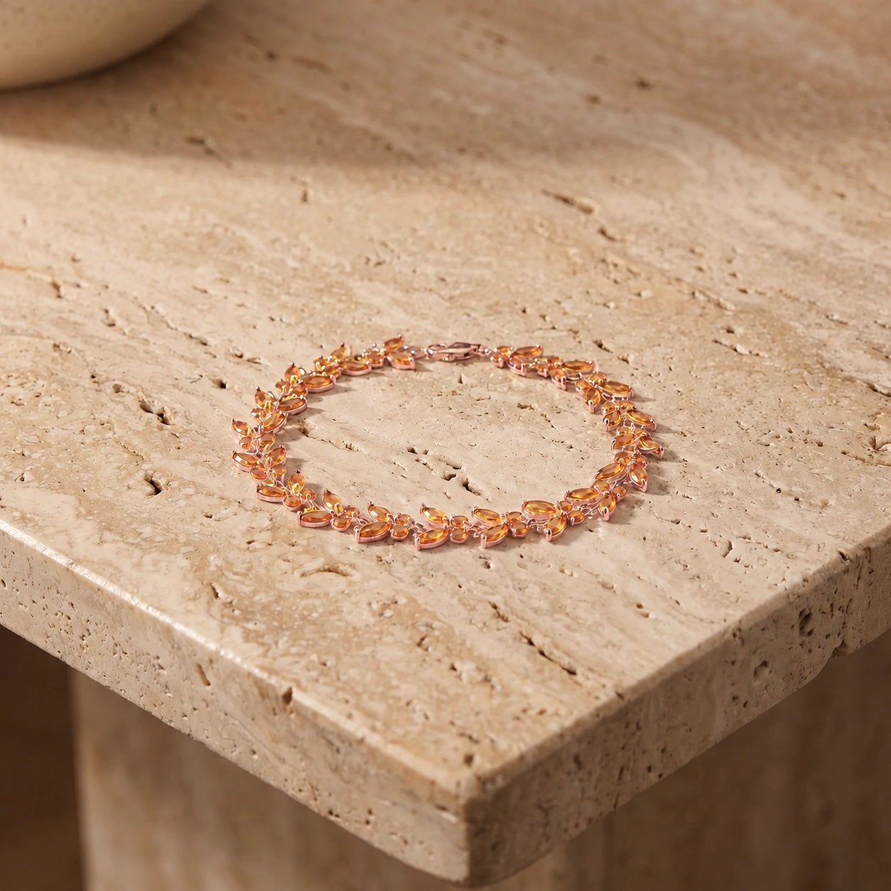 Rose Gold Celeste Bracelet Opal 10K — Elide
