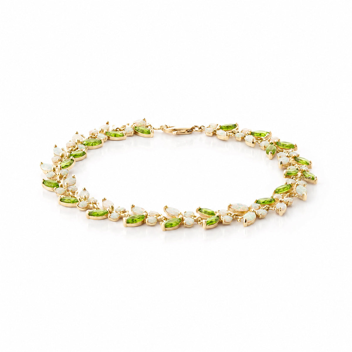Yellow Gold Celeste Bracelet Opal 10K — Elide