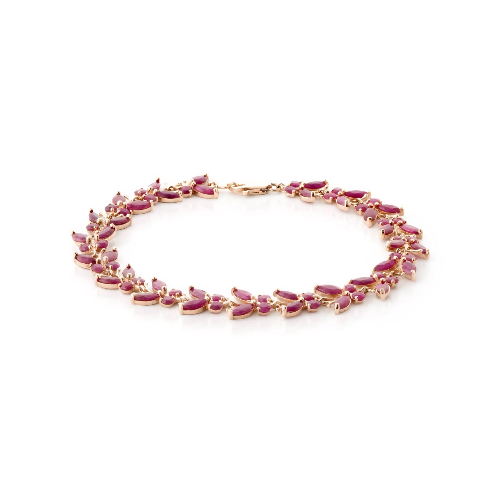 Rose Gold Celeste Bracelet Ruby 10K — Elide