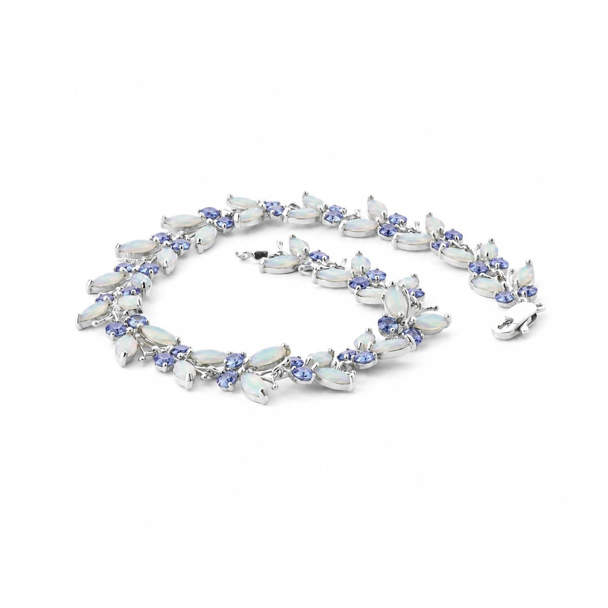 White Gold Celeste Bracelet Tanzanite 10K — Elide