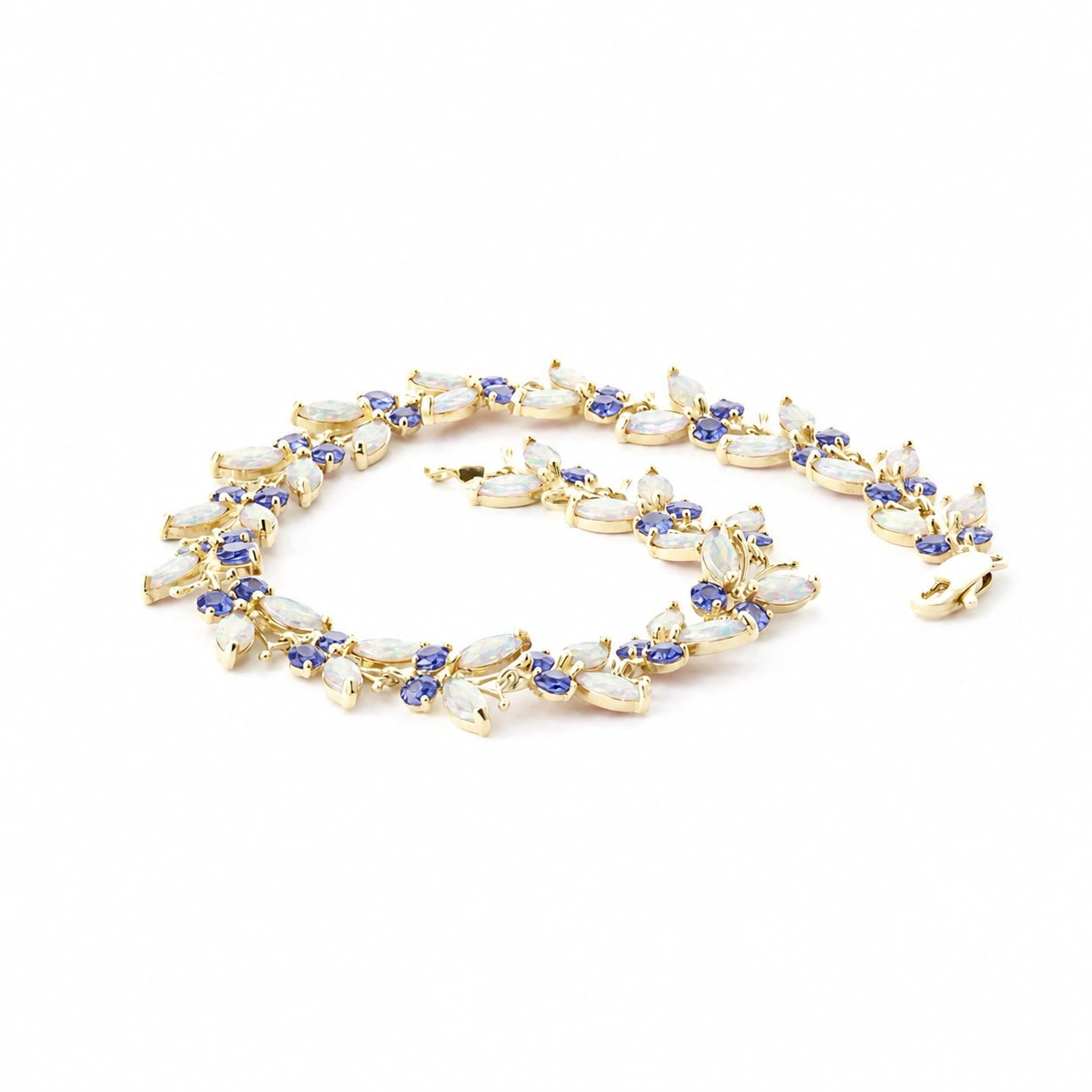 Yellow Gold Celeste Bracelet Tanzanite 10K — Elide