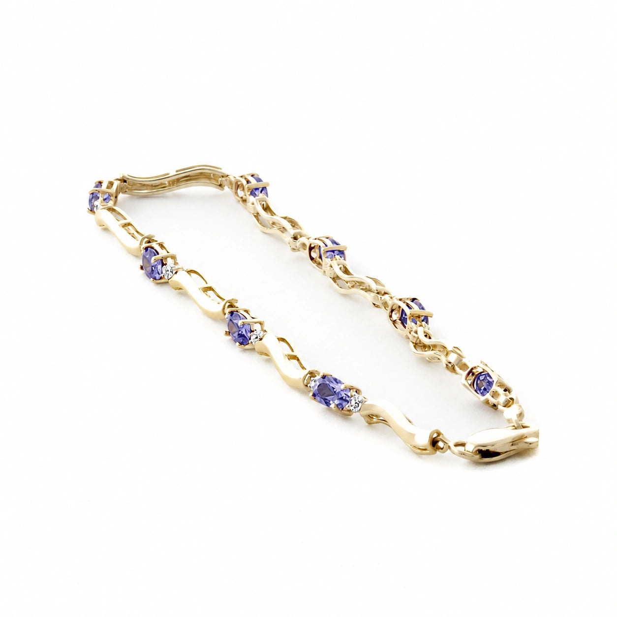 Yellow Gold Tanzanite & Diamond — Mariaguendalina