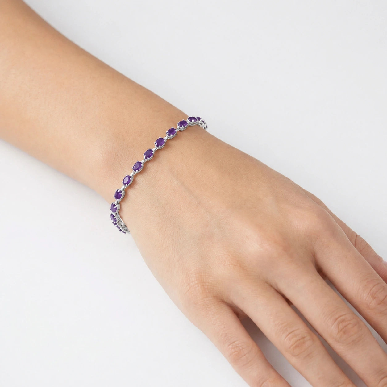 White Gold Amethyst — Mariaguglielma