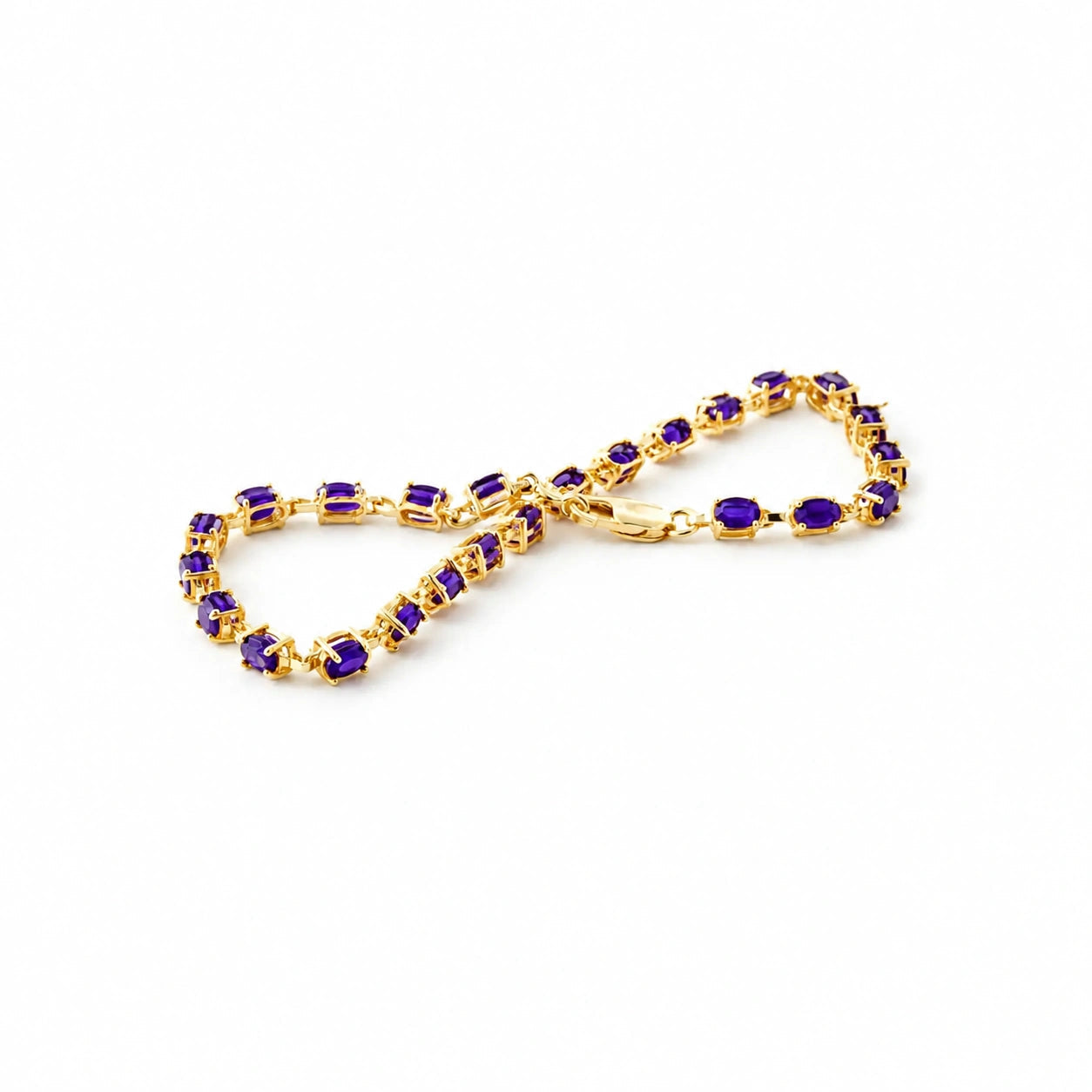 Yellow Gold Amethyst — Mariaguglielma