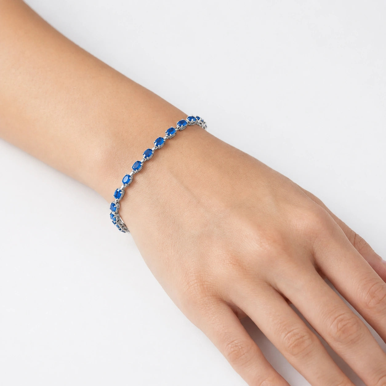 White Gold Blue Topaz — Mariaguglielma