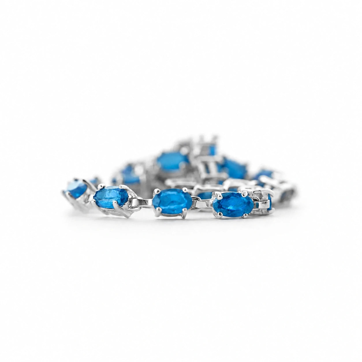 White Gold Blue Topaz — Mariaguglielma