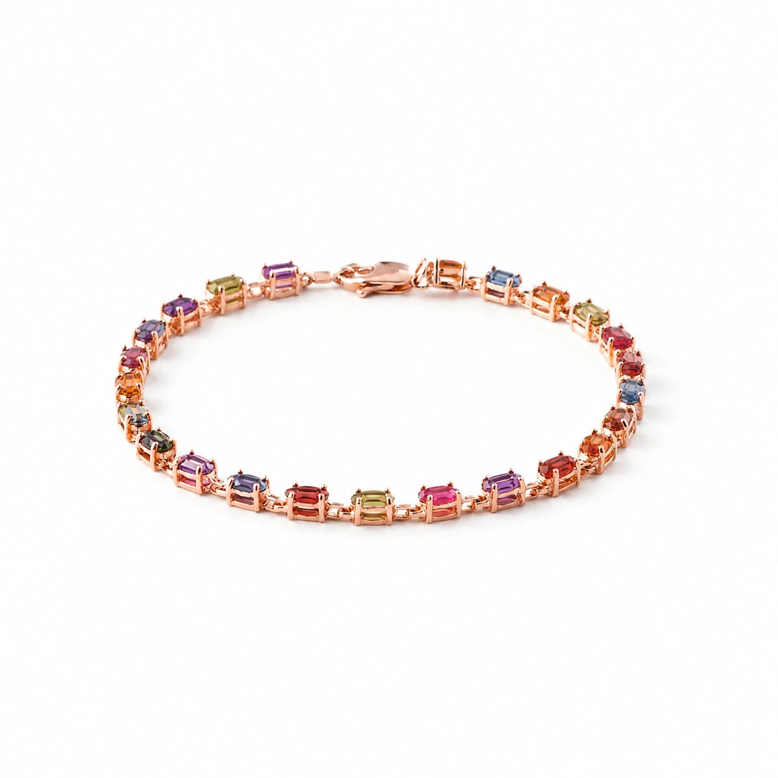 Rose Gold Multi-Gemstone — Mariaguglielma
