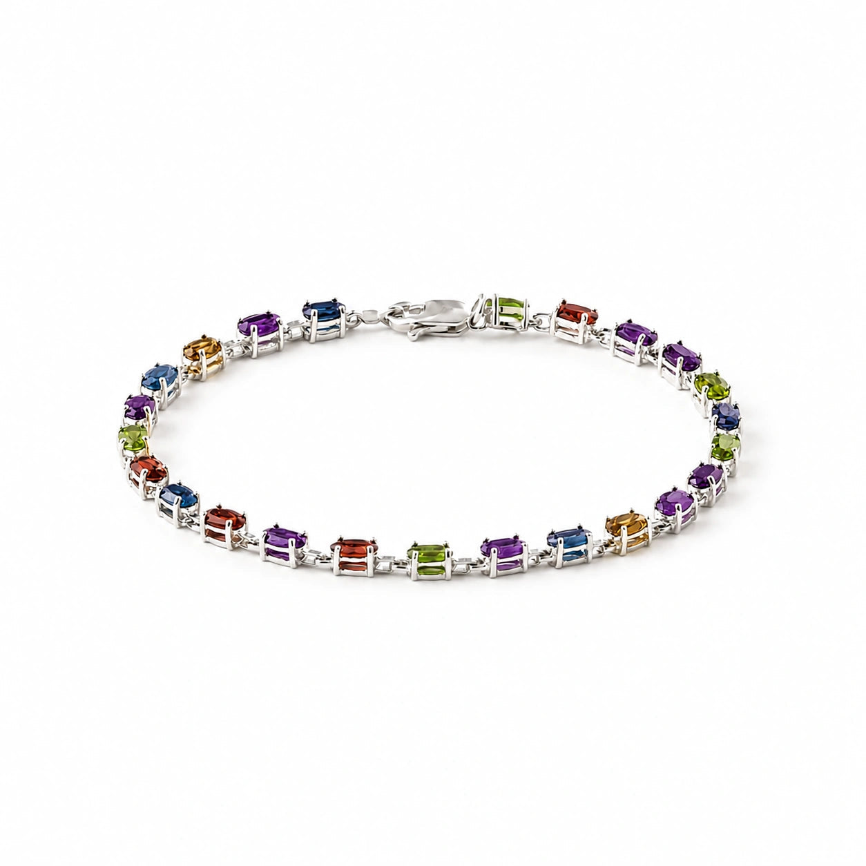 White Gold Multi-Gemstone — Mariaguglielma