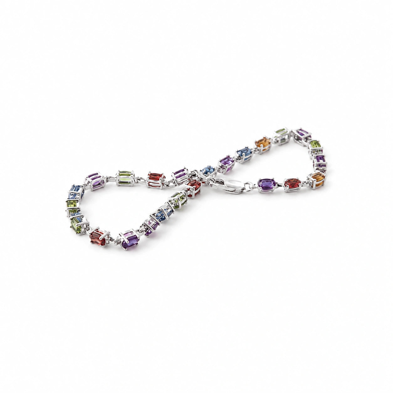 White Gold Multi-Gemstone — Mariaguglielma