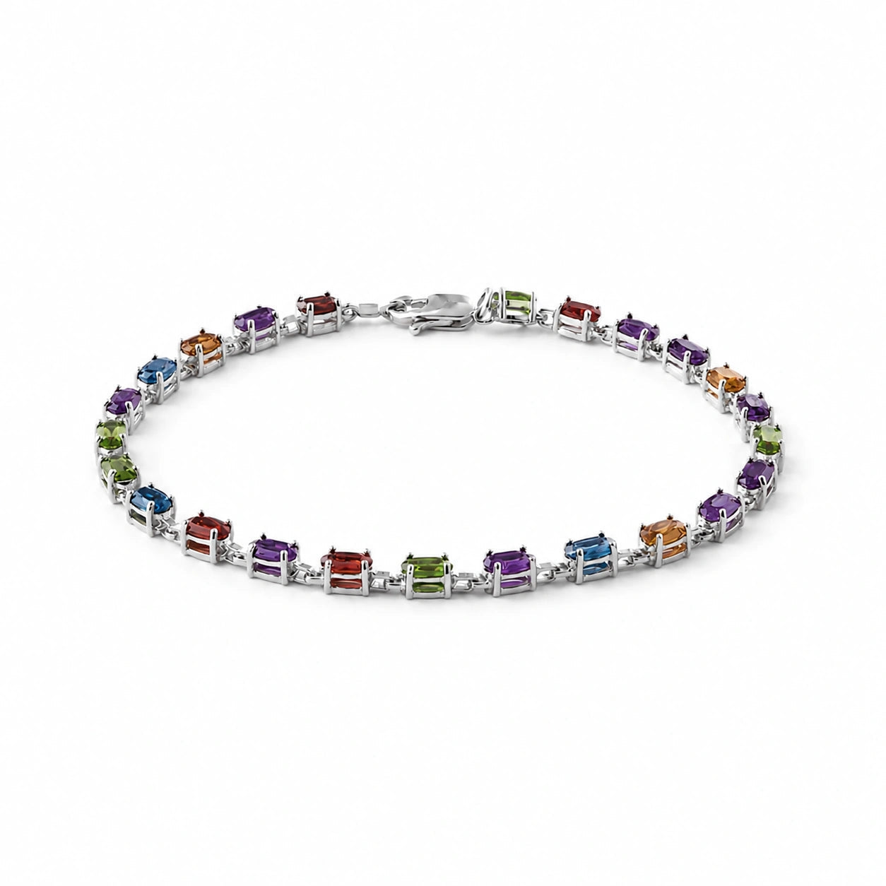 White Gold Multi-Gemstone — Mariaguglielma