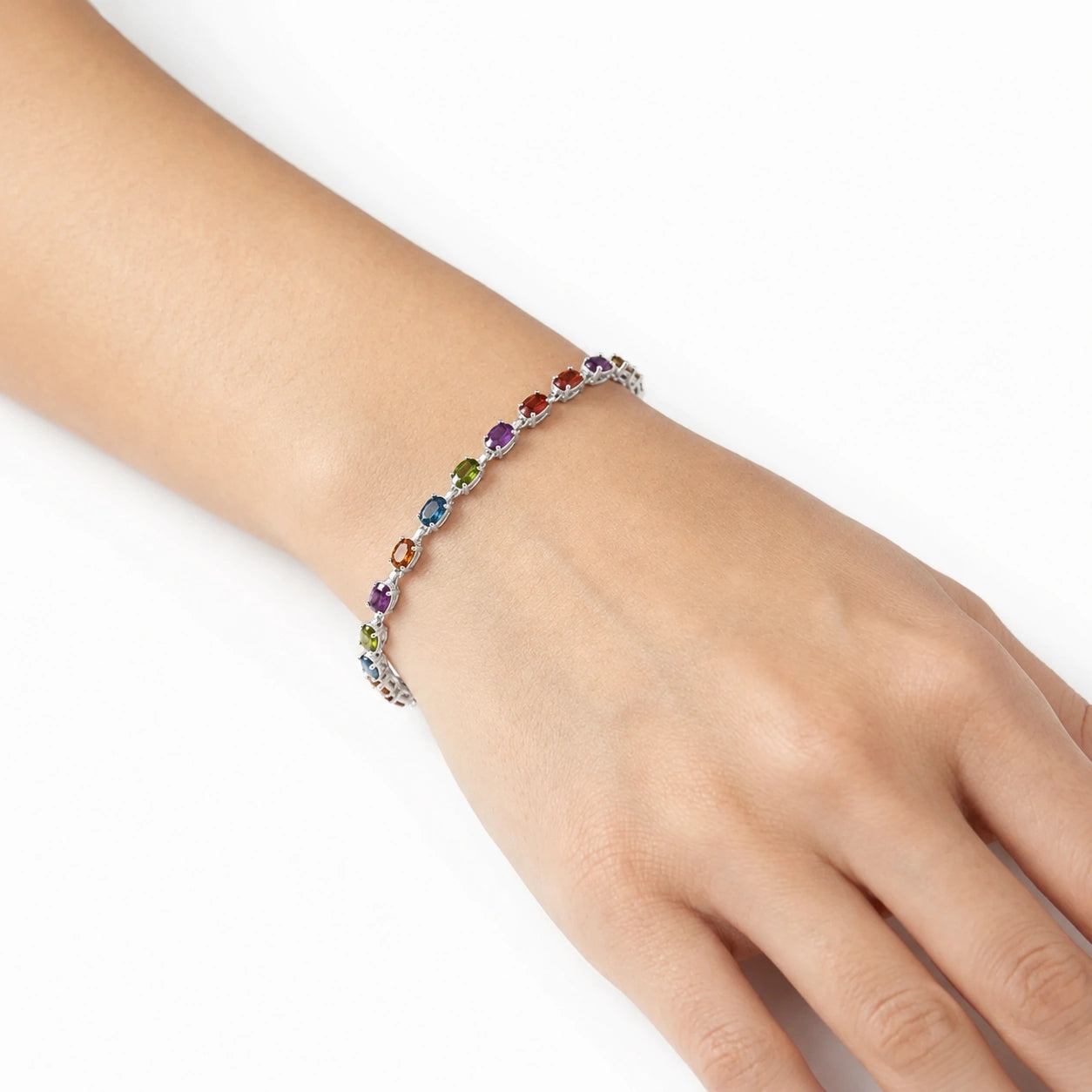 White Gold Multi-Gemstone — Mariaguglielma