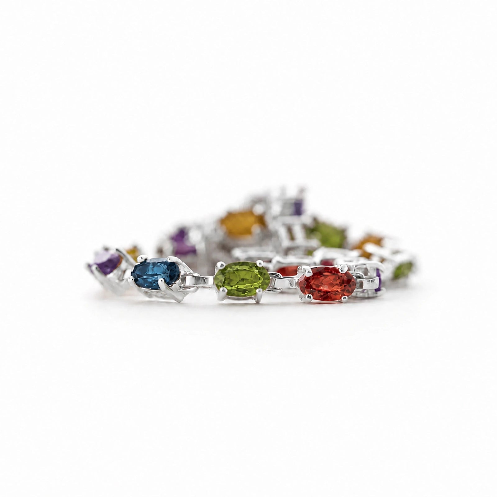 White Gold Multi-Gemstone — Mariaguglielma